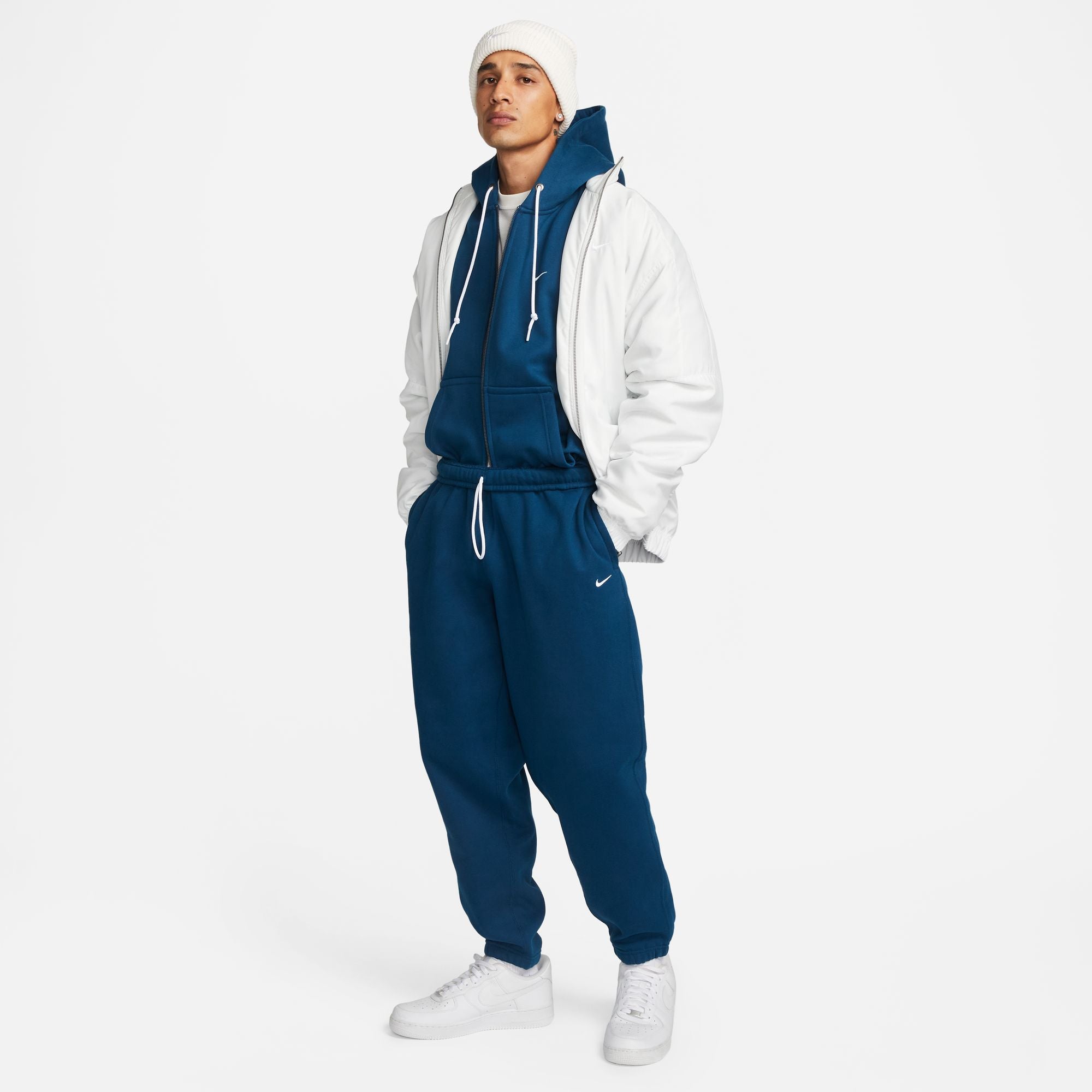 Nike Mens Solo Swoosh Fleece Pants