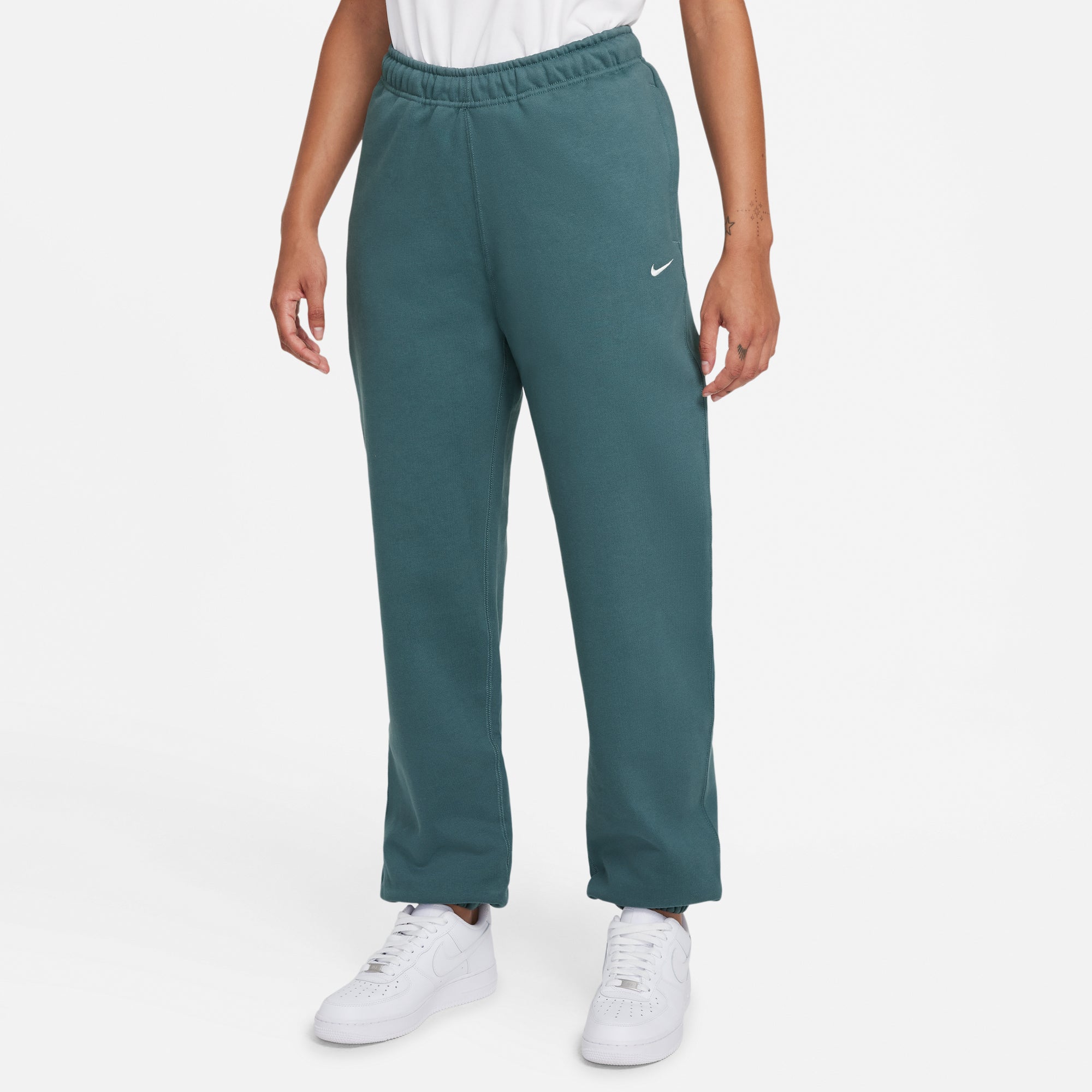 NikeLab Womens Fleece Pants Hasta/White