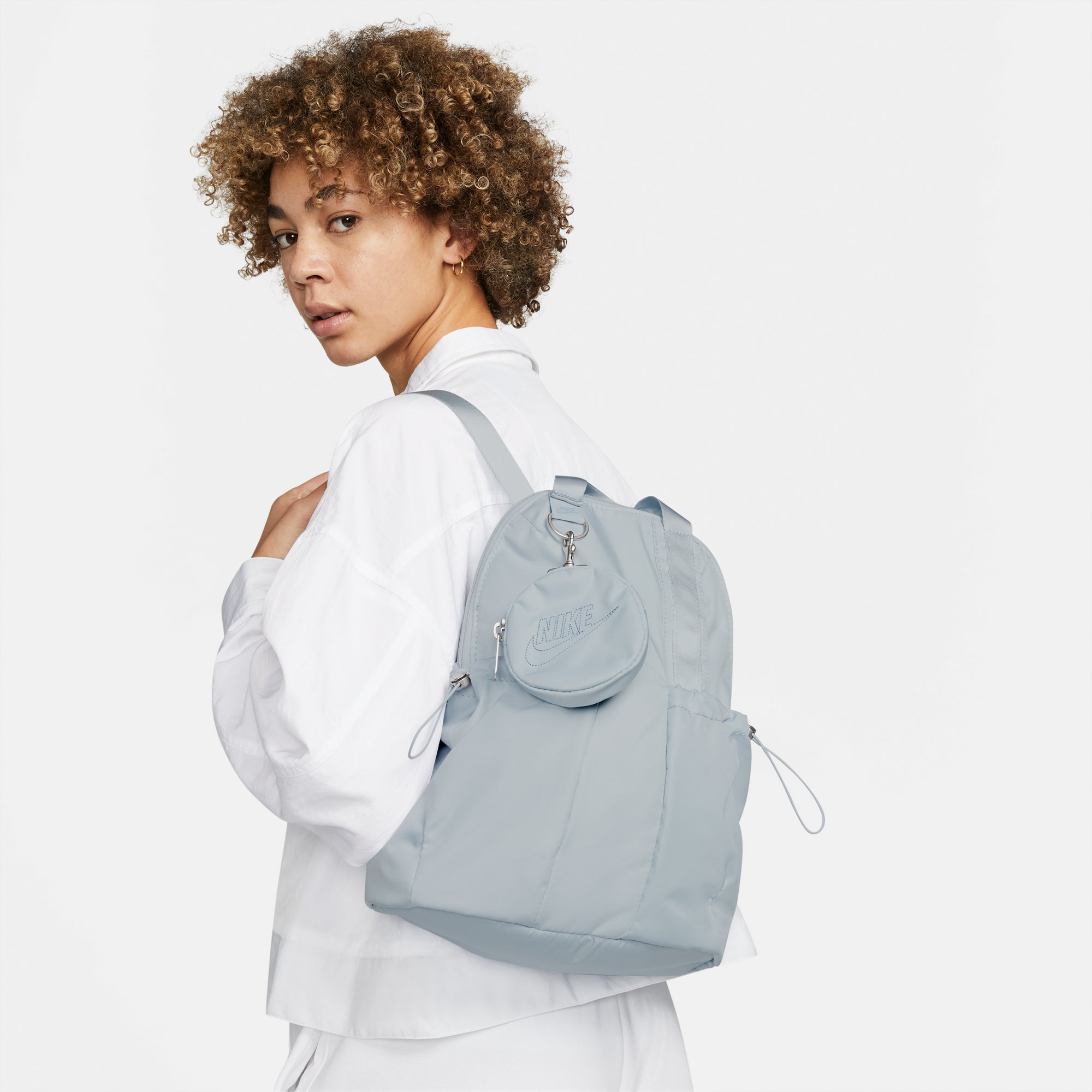 Nike Sportswear Futura Luxe Mini Backpack 'Aura'