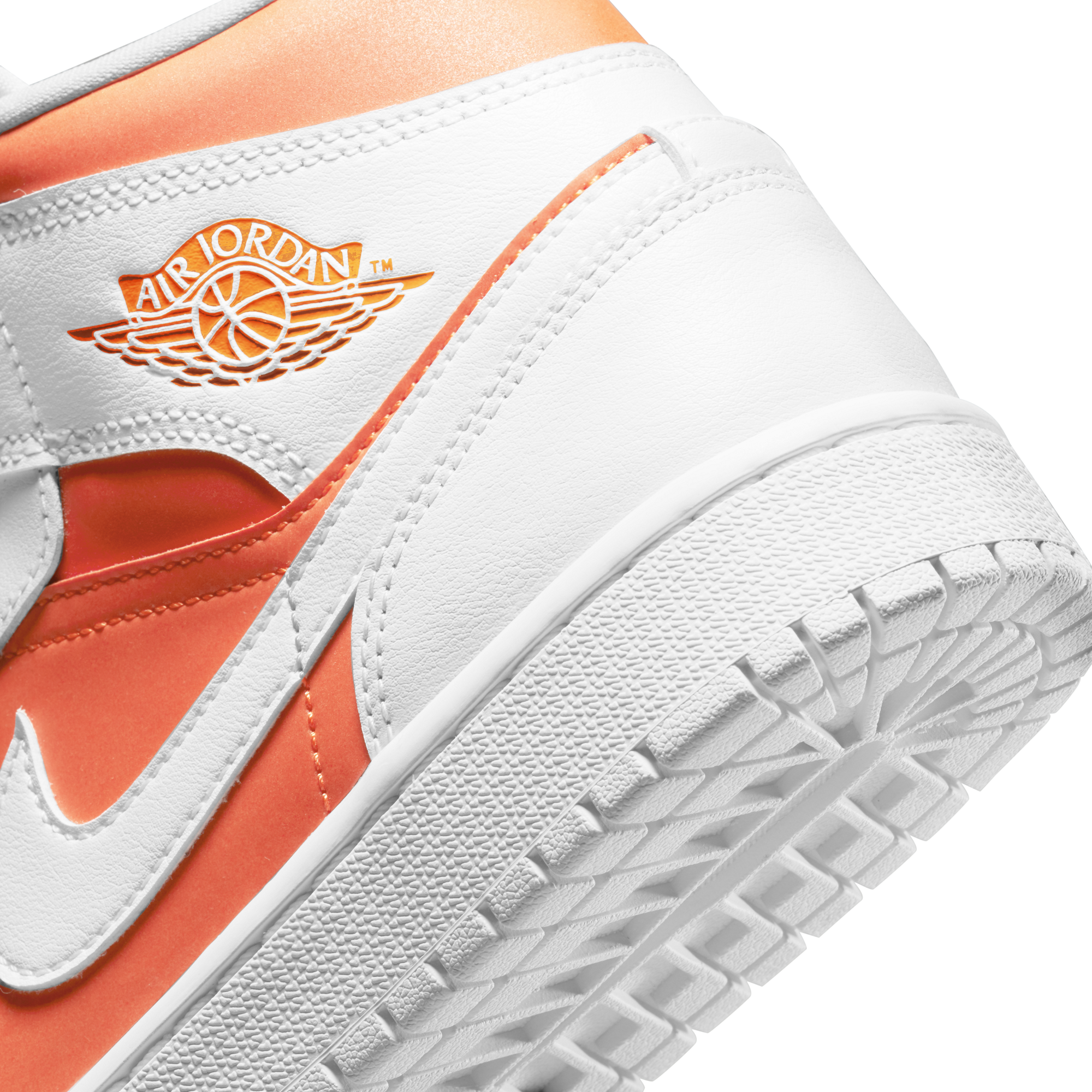 Air Jordan 1 Women's Mid SE Shoes 'Bright Citrus/White'