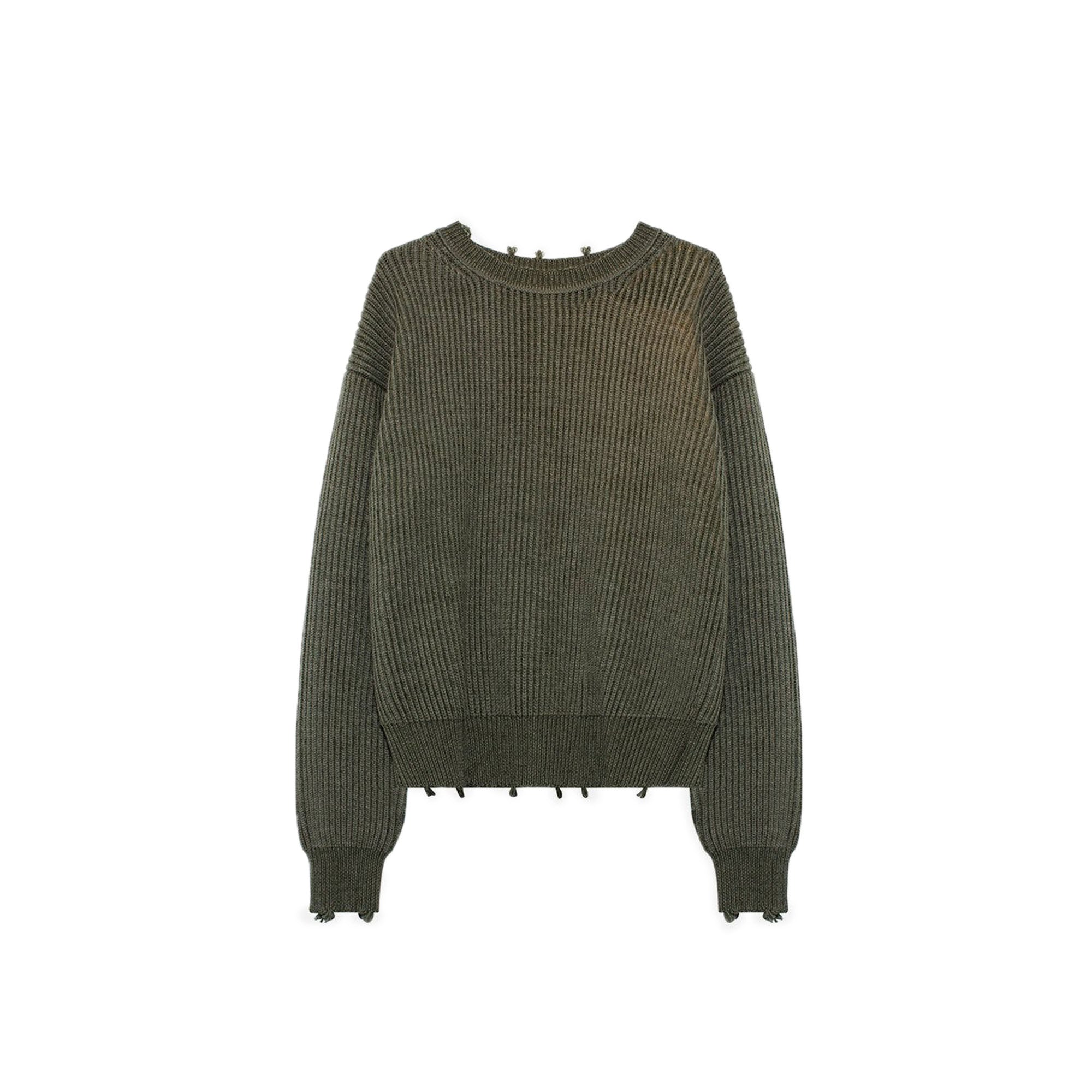 John Elliott Structure Wool Knit Crewneck