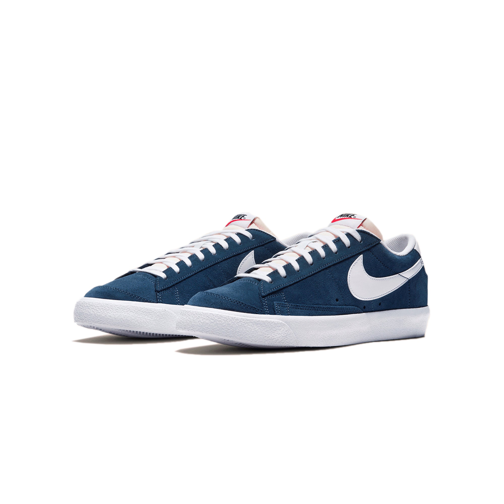 Nike Mens Blazer Low '77 'Suede Midnight Navy' Shoes