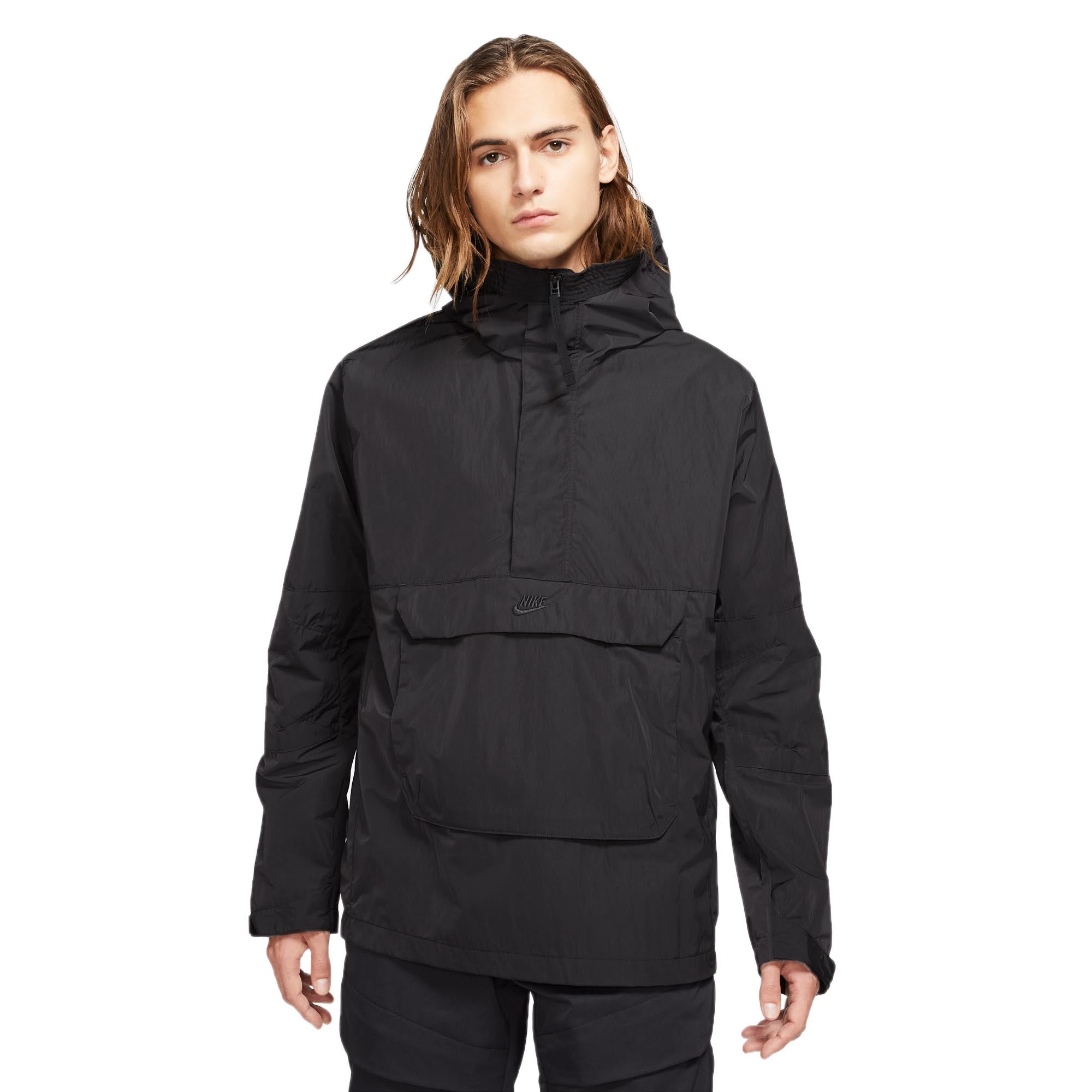 Nike Mens Sportswear Black Anorak Hoodie