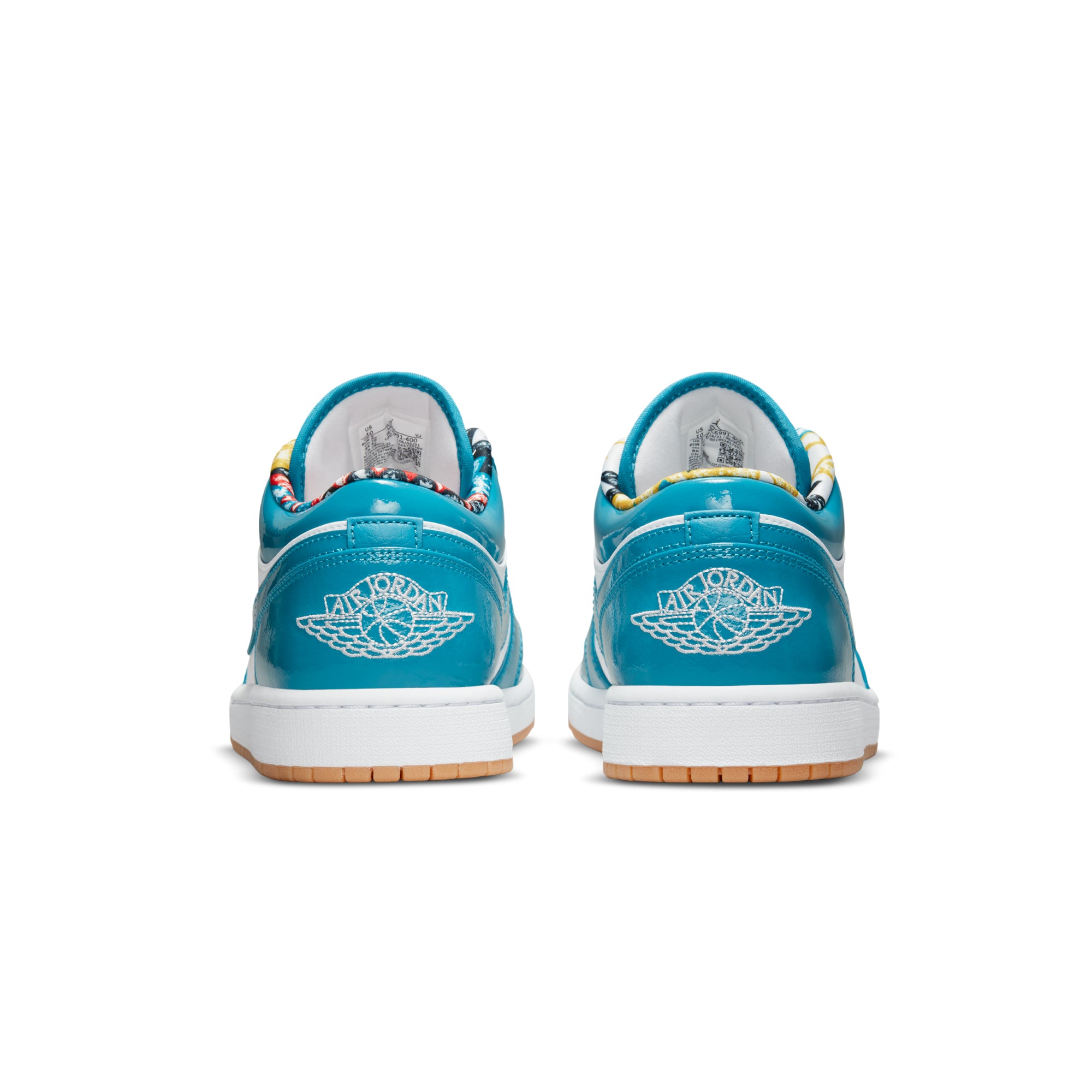 Air Jordan Mens 1 Low SE Shoes 'Cyber Teal'