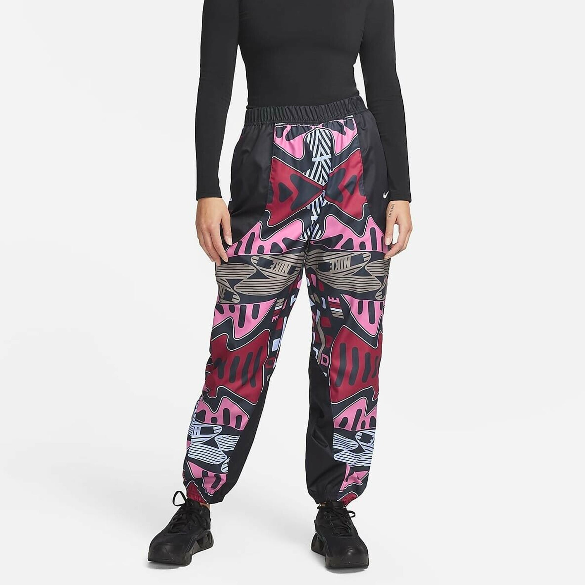 Nike Womens High Rise Woven Jogger Pants