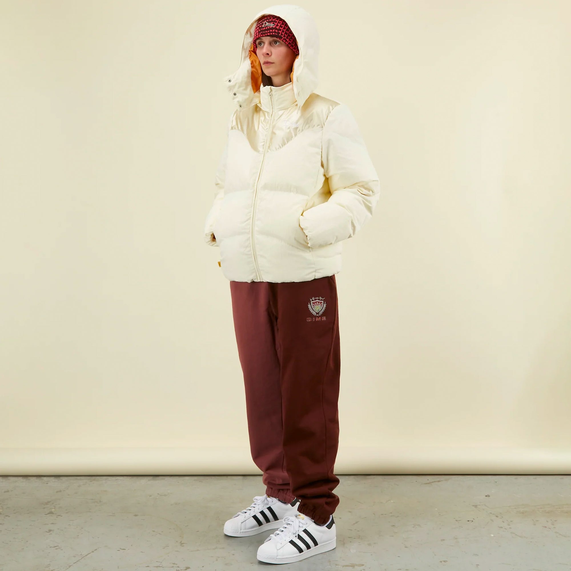 Dime Mens Contrast Puffer Jacket