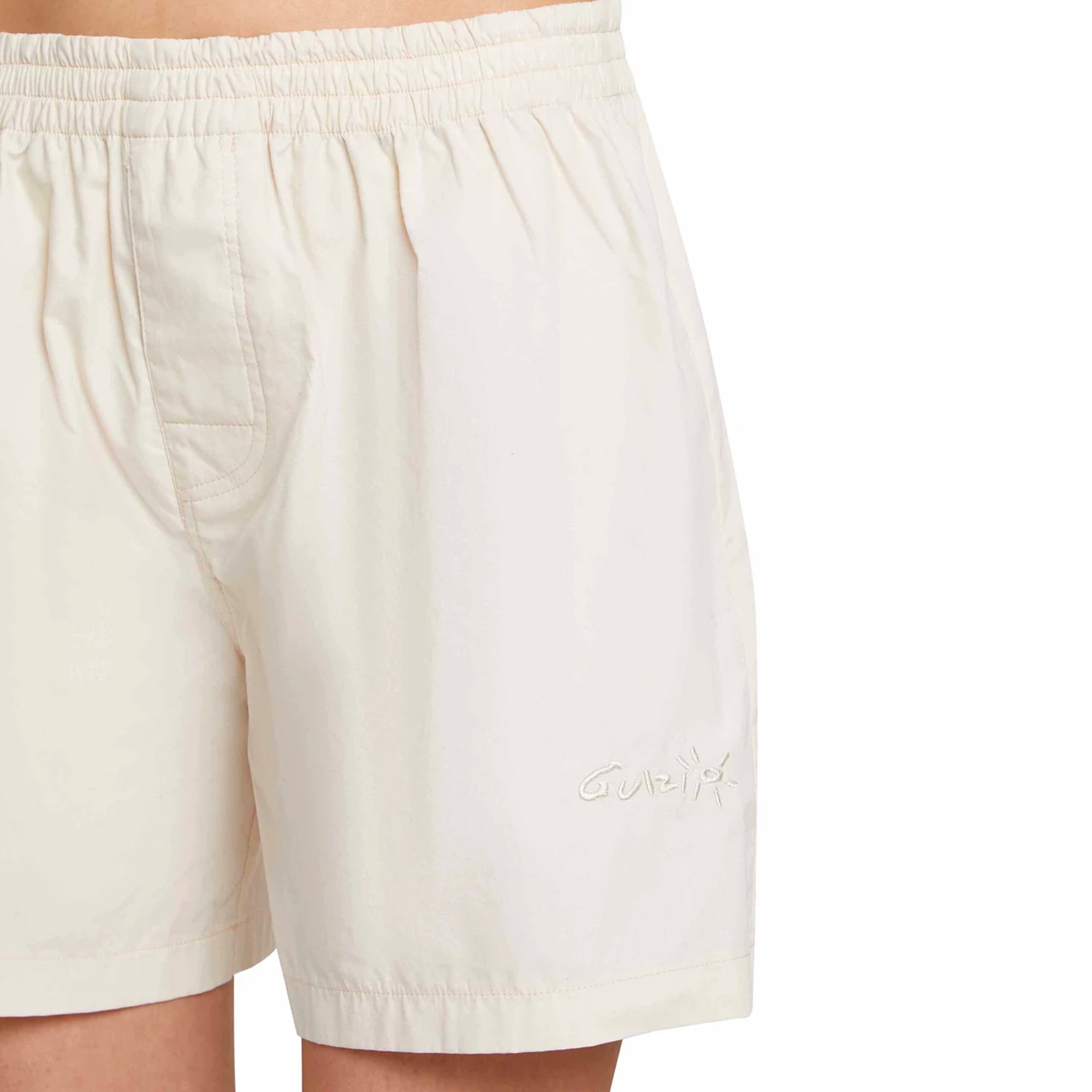 Danielle Guizio Womens Classic Boxer Short Cream