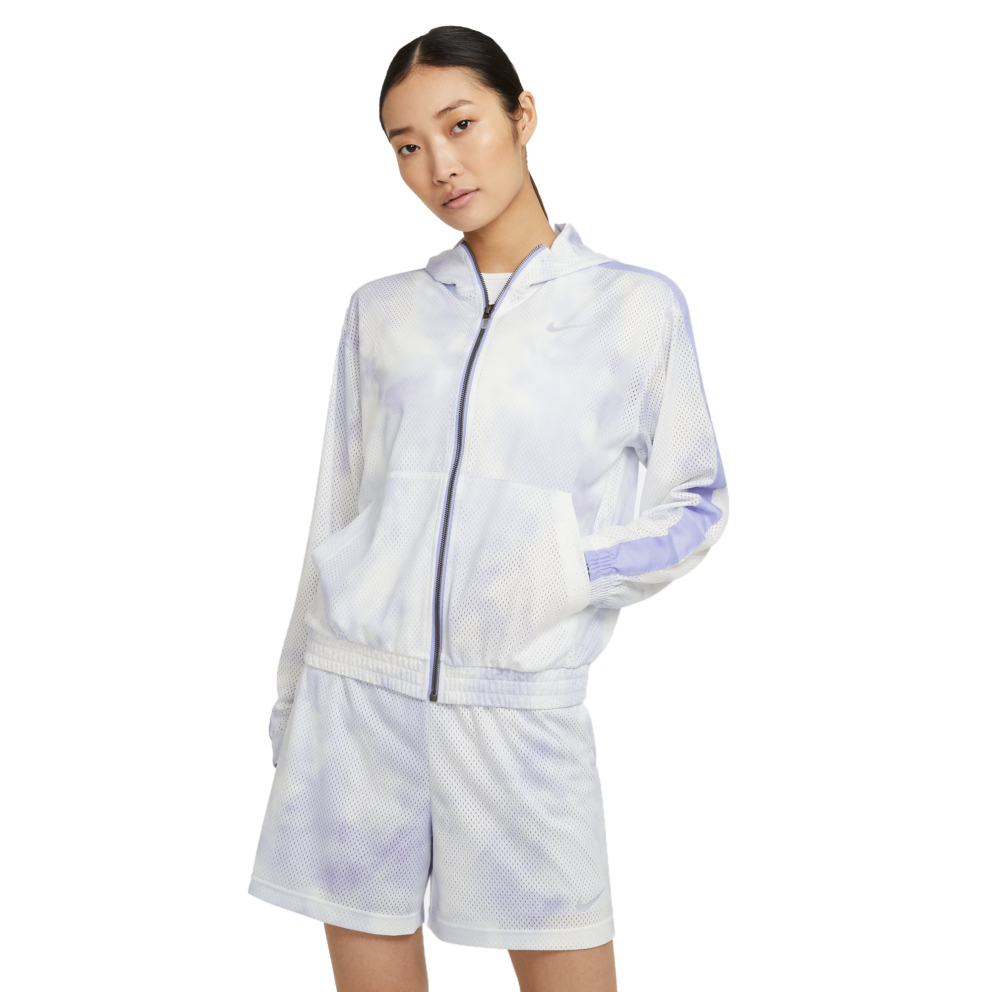 Nike Womens Sportswear Icon Clash Jacket 'Light Thistle'