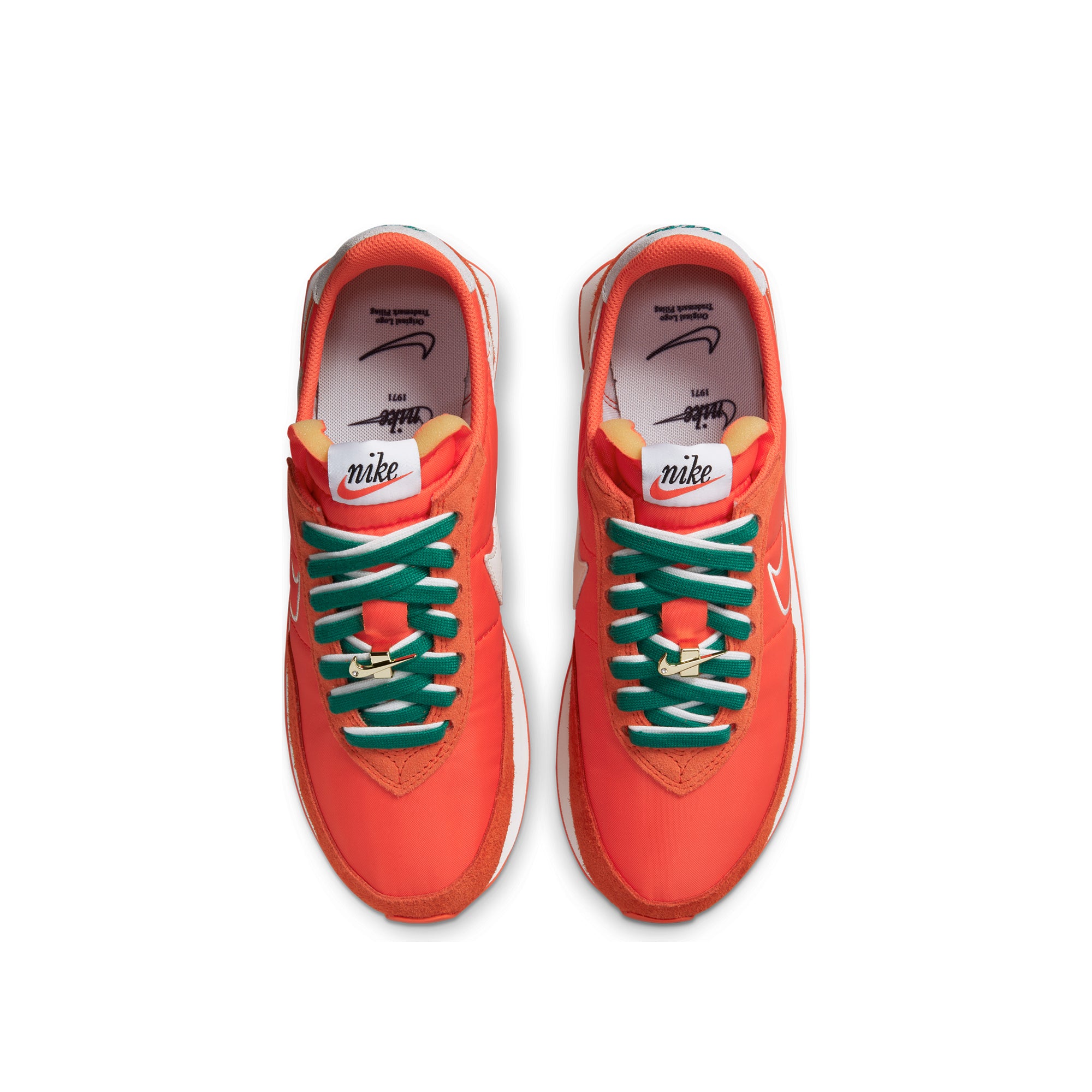 Nike Mens Waffle Trainer 2 Shoes 'Orange/Sail'