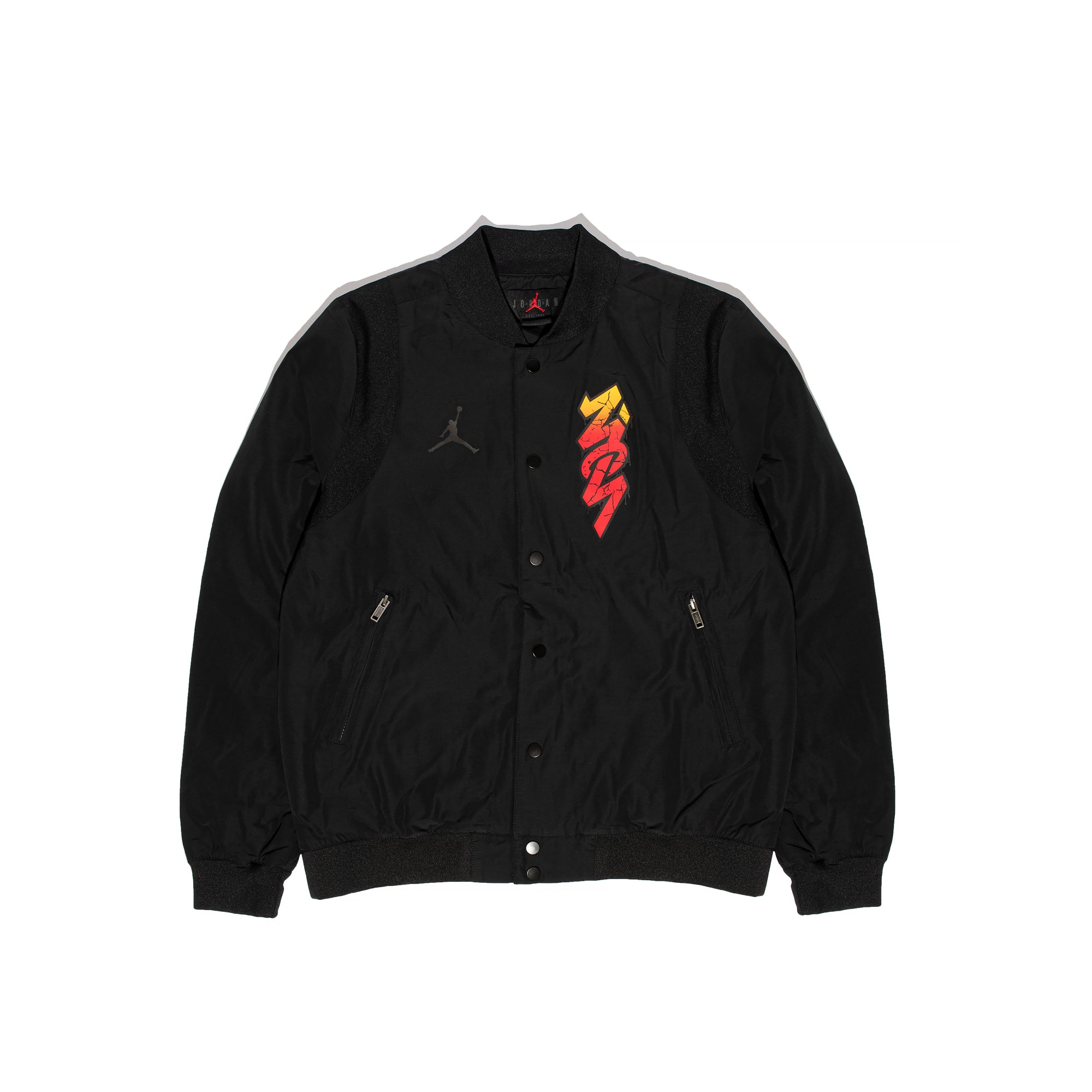Jordan Mens Zion Flight Jacket Black