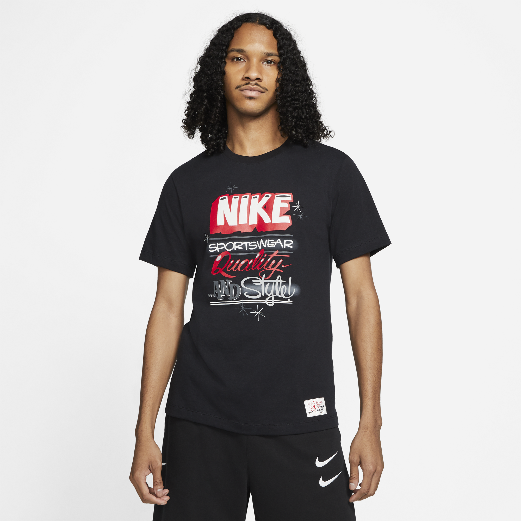 Nike Mens Sportswear 'Black' T-Shirt