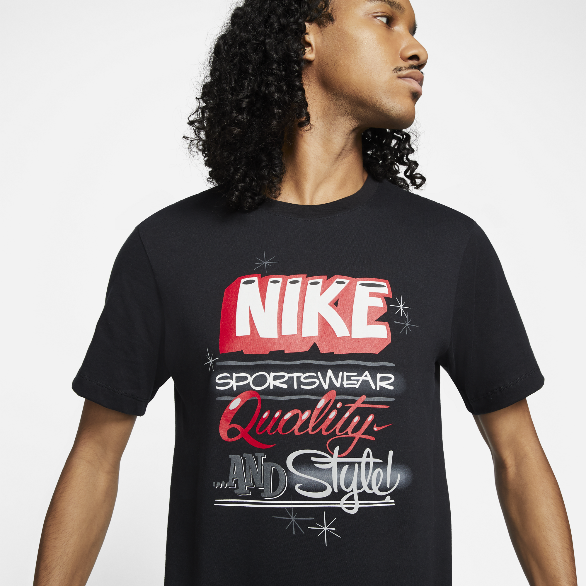 Nike Mens Sportswear 'Black' T-Shirt