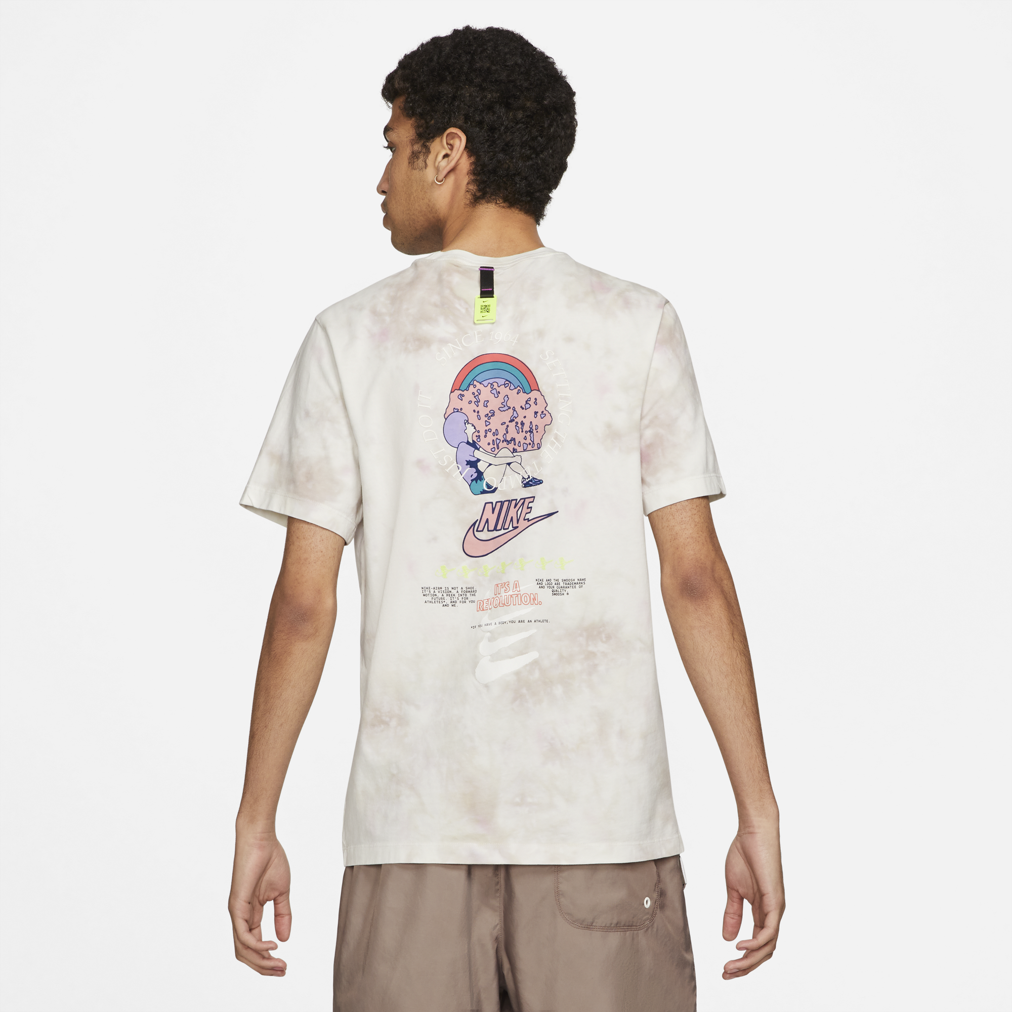Nike Mens Sportswear Tee Sesame/Summit White