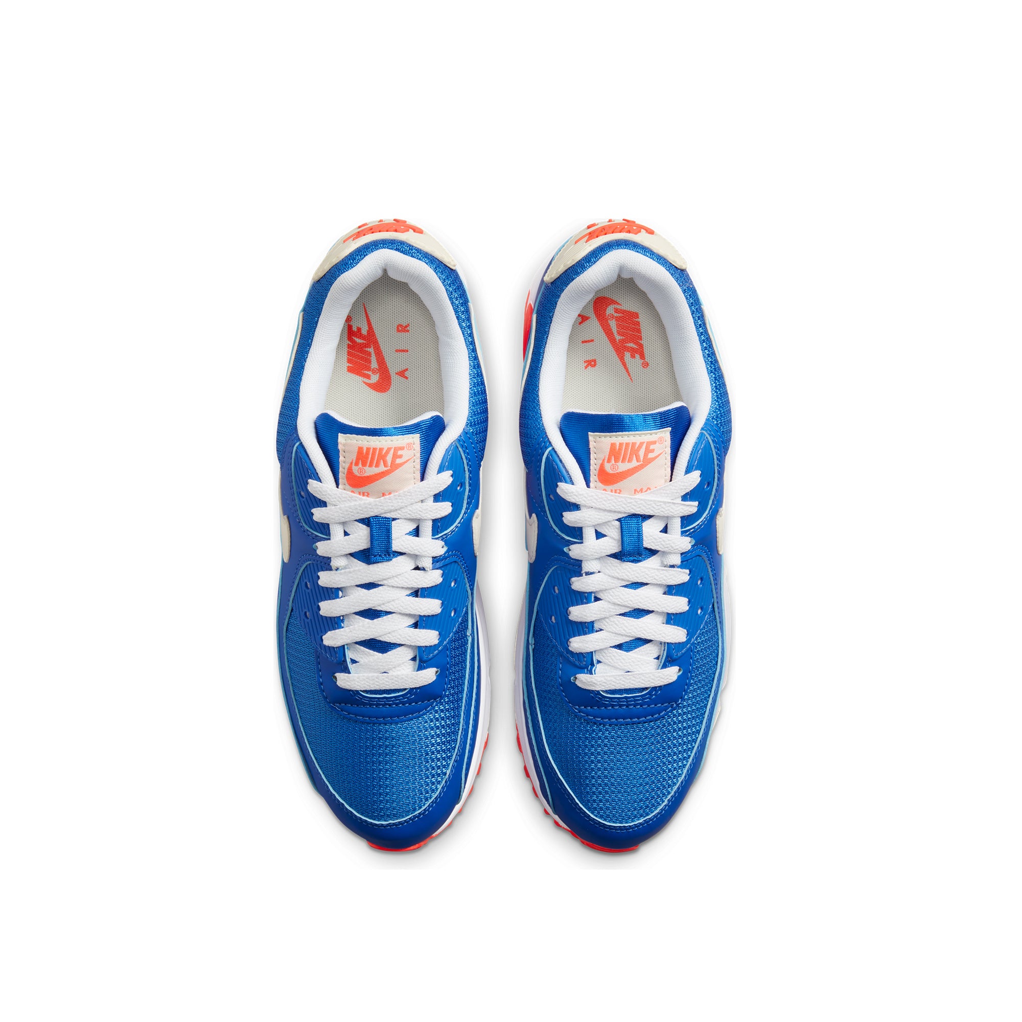 Nike Mens Air Max 90 Shoes 'Hyper Royal/Coconut Milk'
