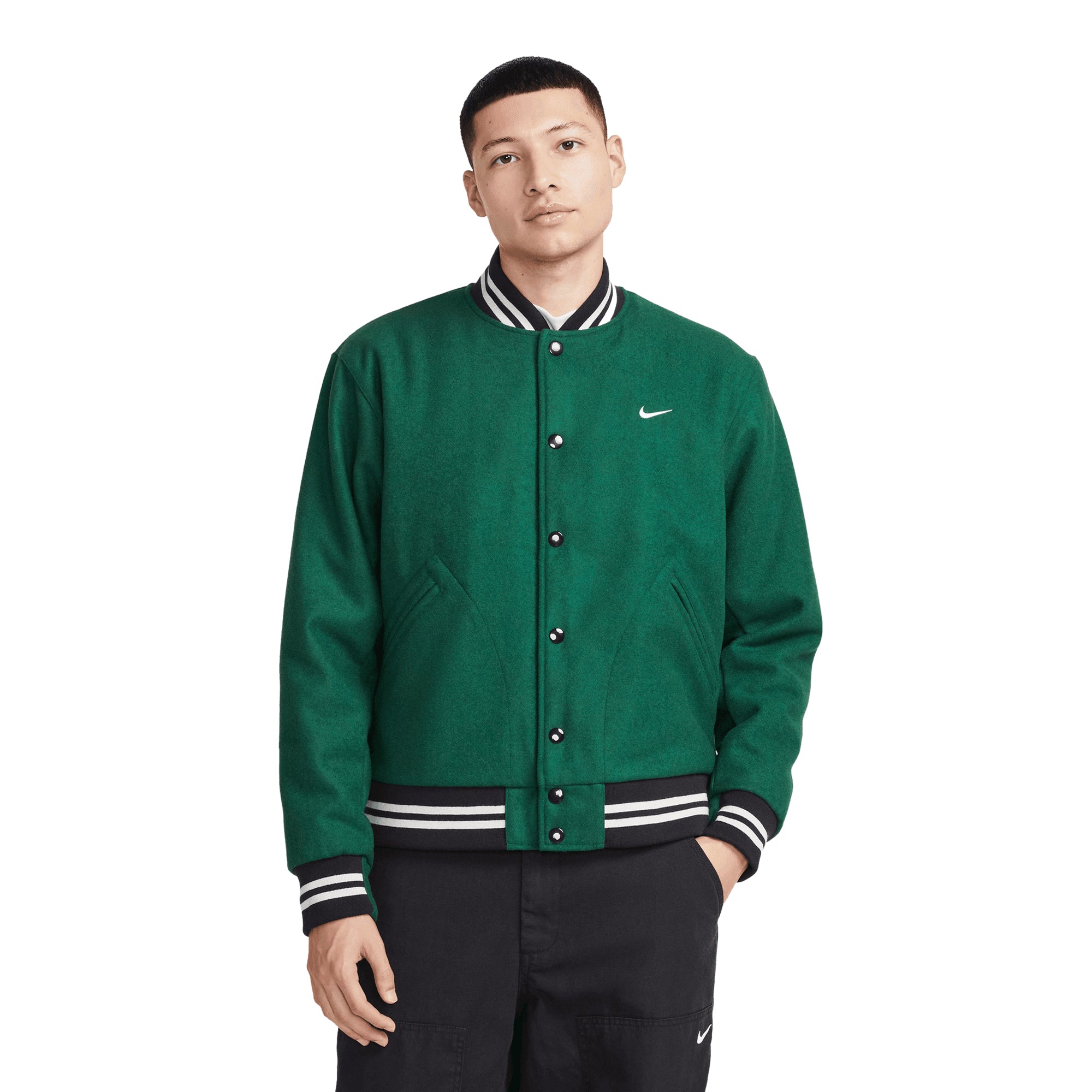 Nike Sportswear Mens Sportswear Authentics Varsity Jacket