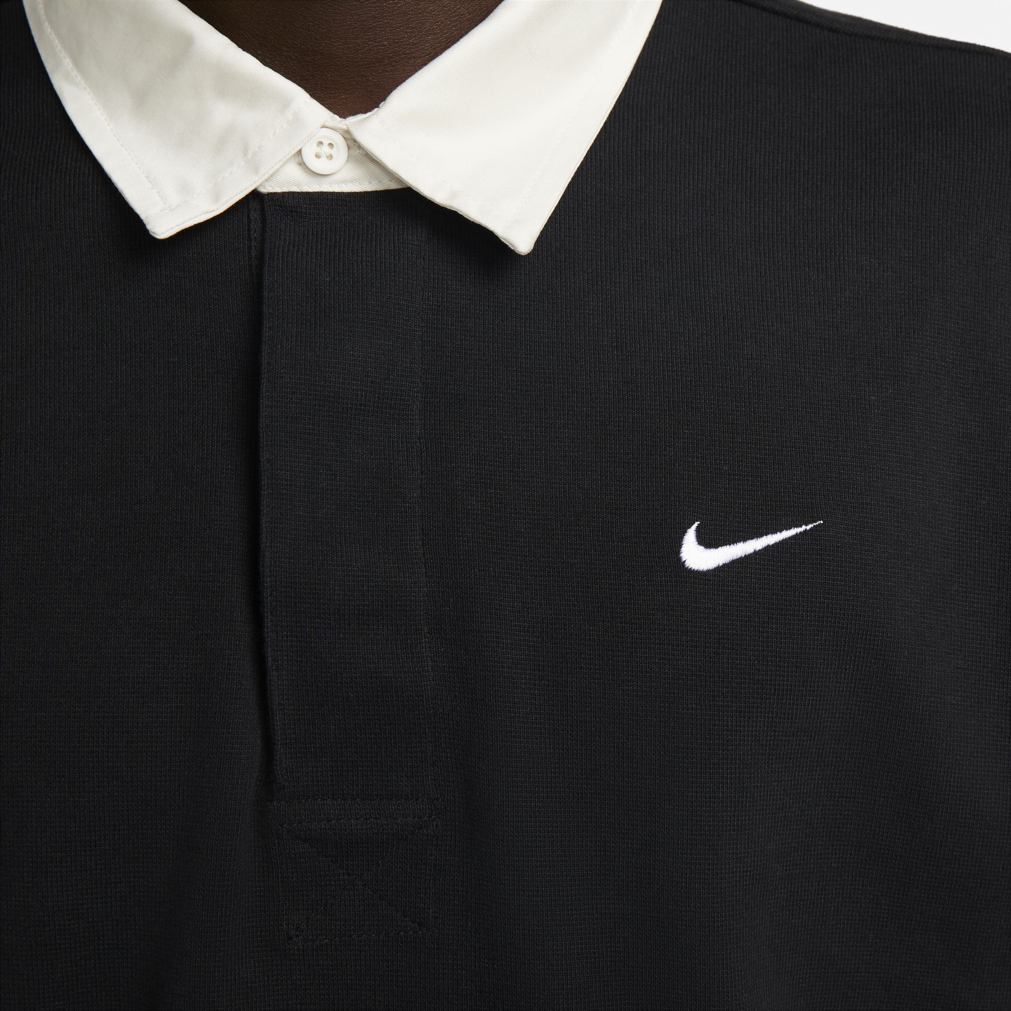 Nike Mens Solo Swoosh Rugby Top
