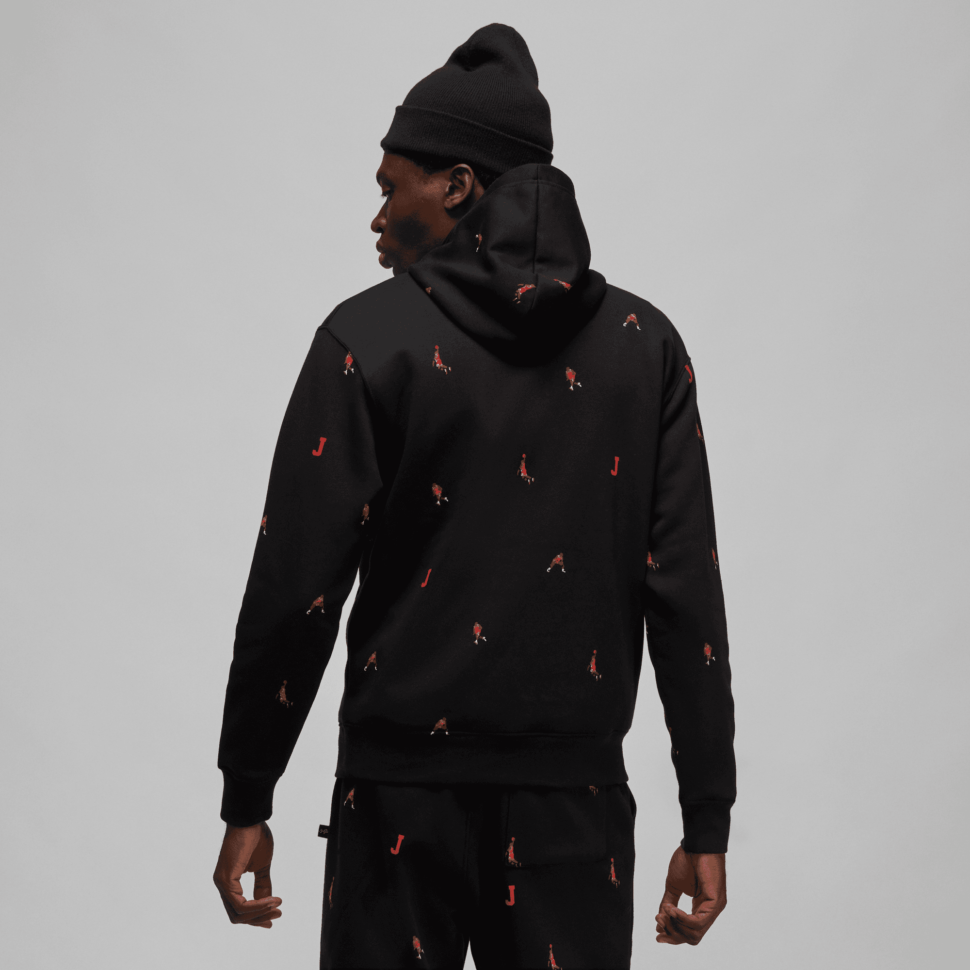 Air Jordan Mens Essential Holiday Jumpman Fleece Hoodie