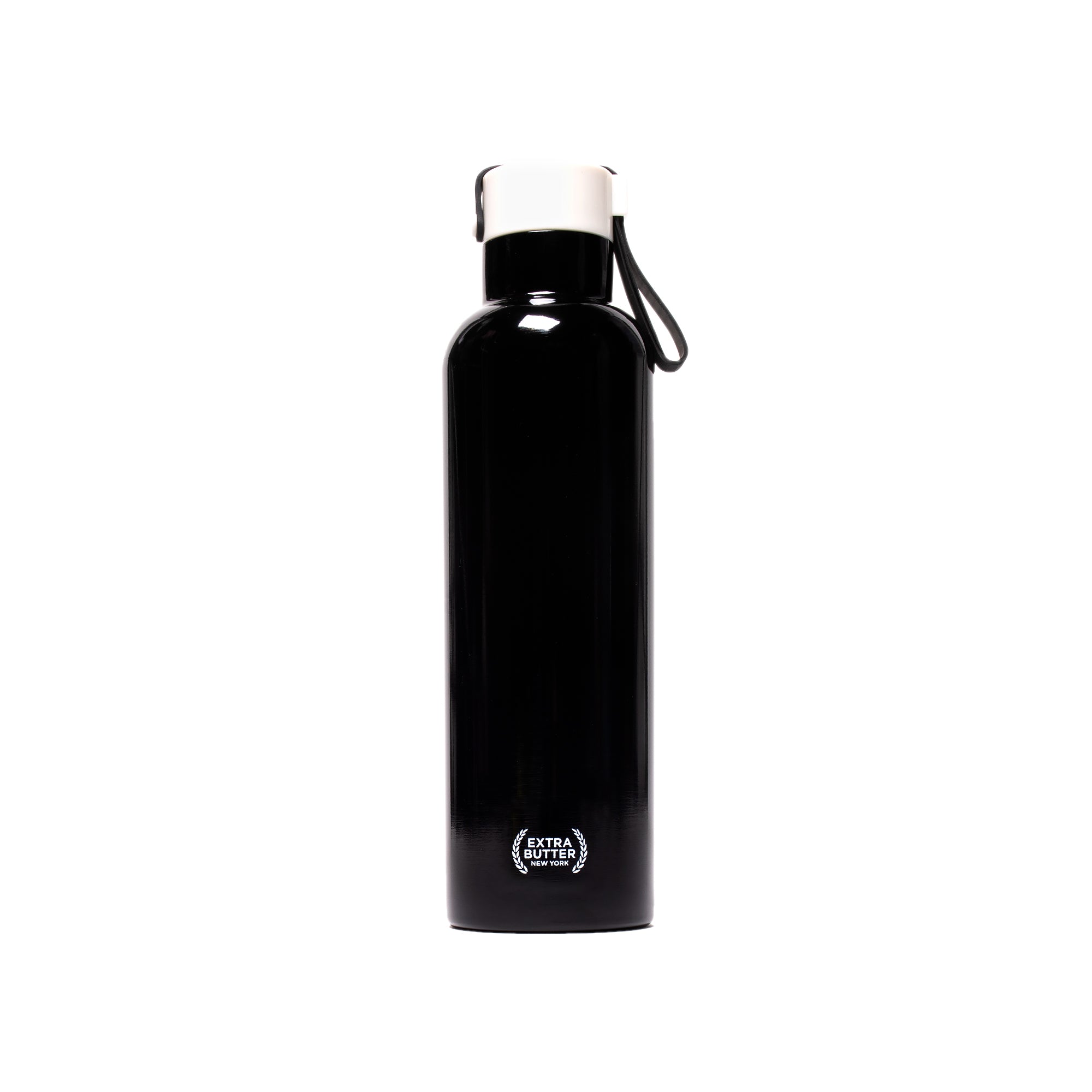 Extra Butter 500mL Black Water Bottle
