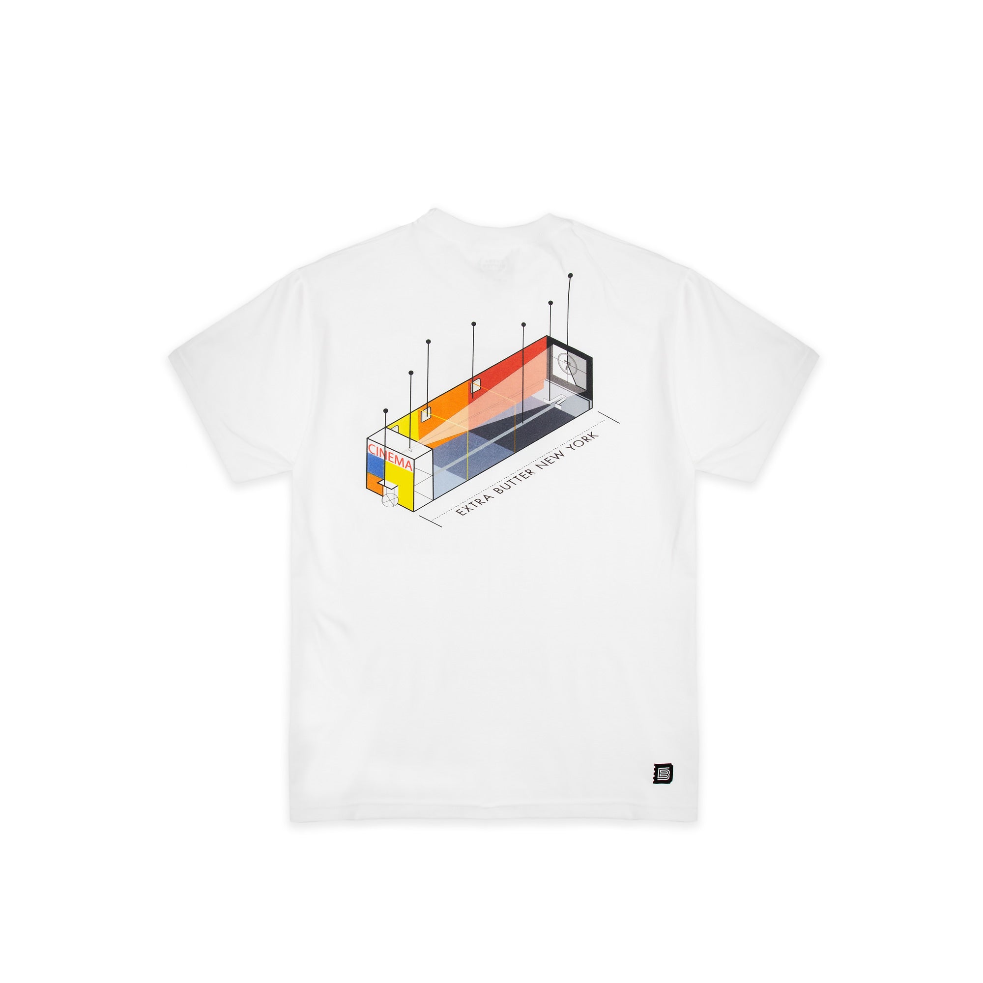 Extra Butter Cinema Diagram SS Tee