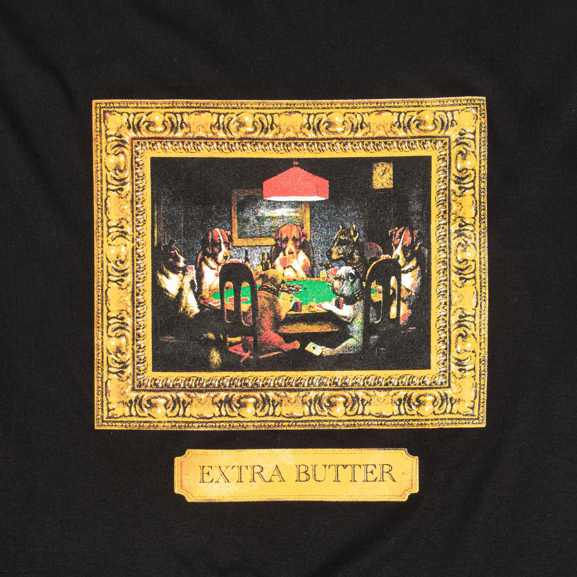 Extra Butter Dog Poker Longsleeve 'Black'