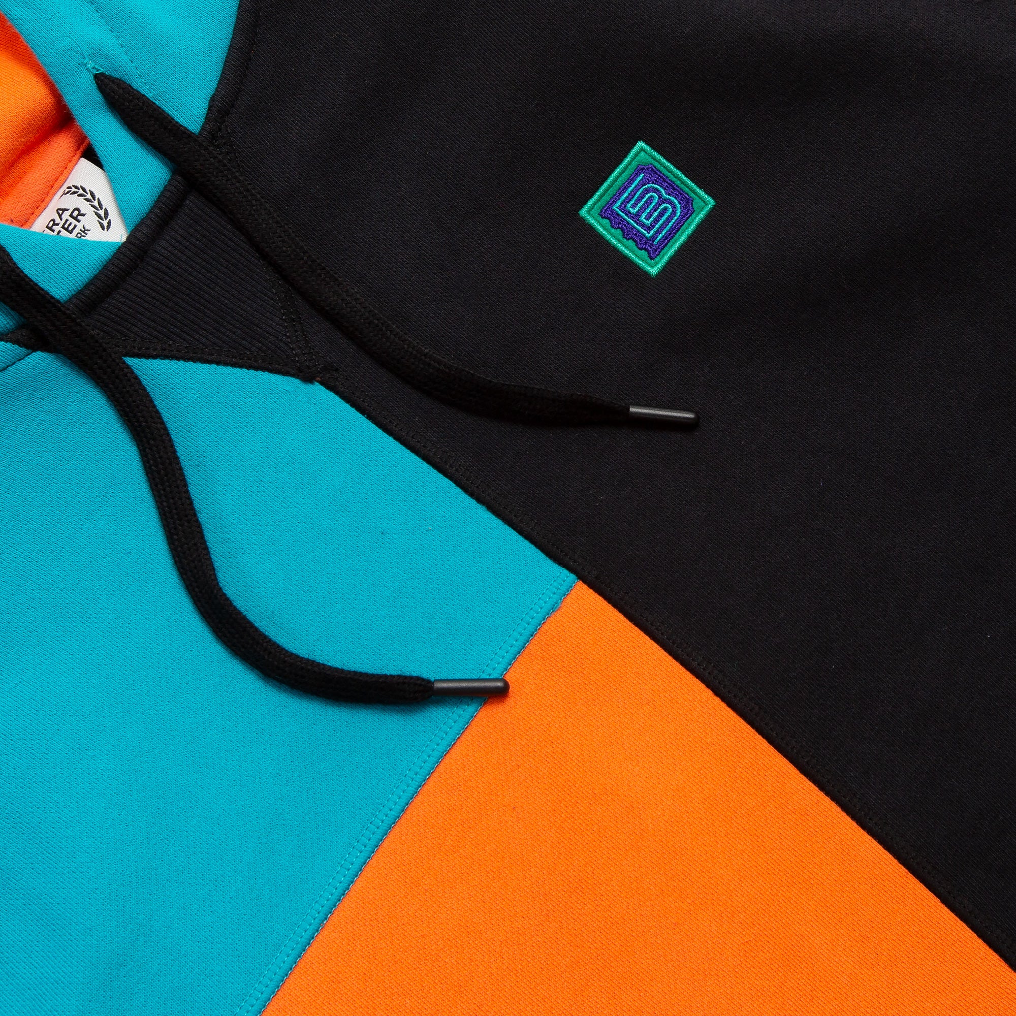 Extra Butter Mens DeVoe Color Block Hoodie
