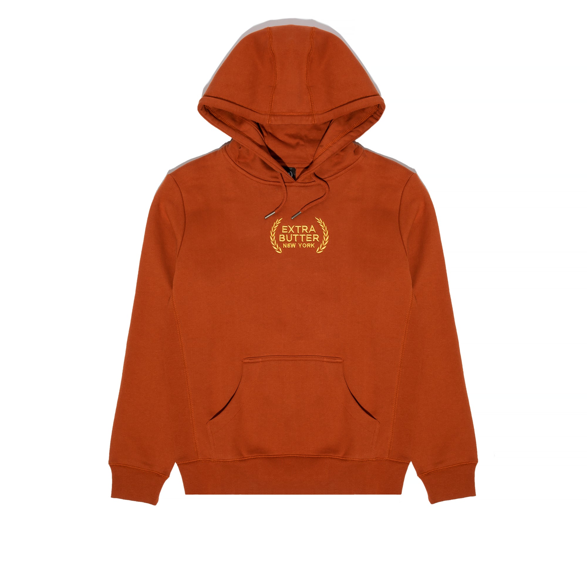 Extra Butter Mens Embroidered OS Hoodie 'Clay'