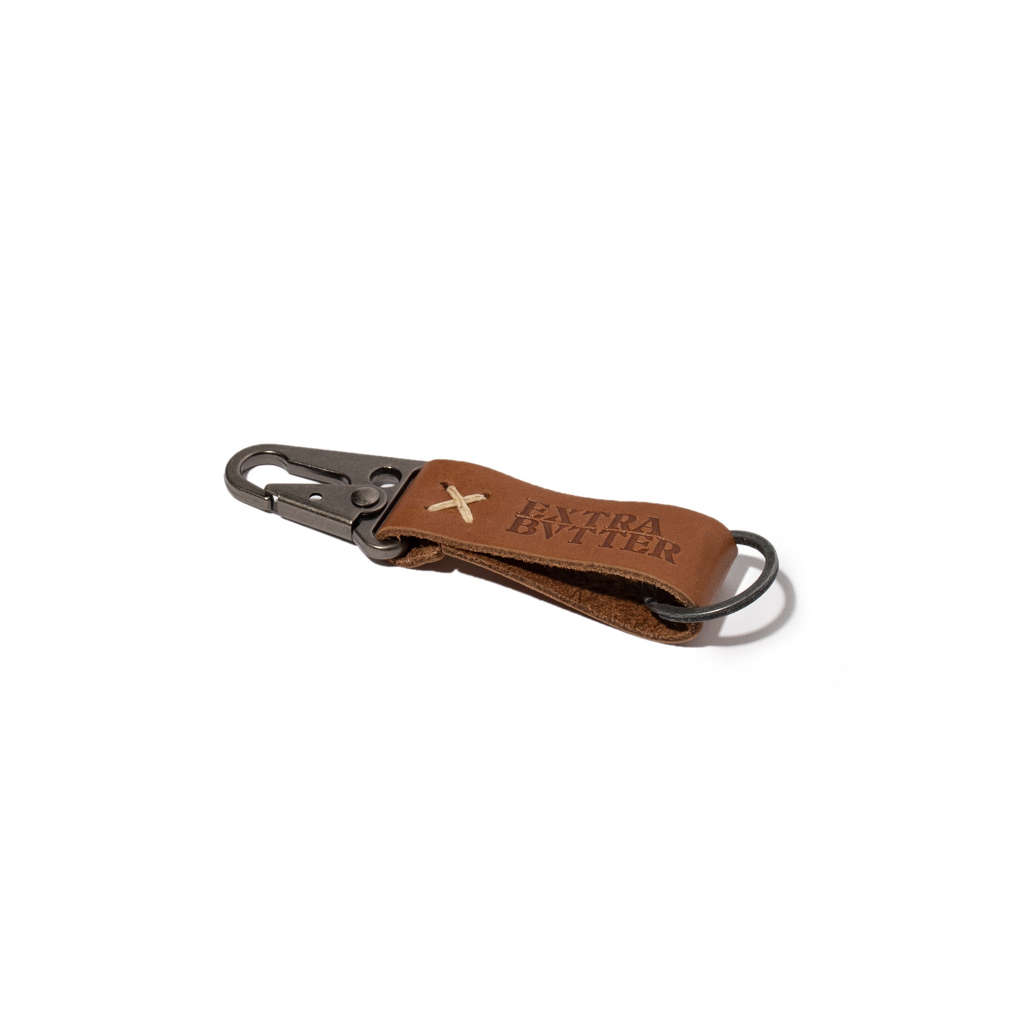 Extra Butter 15-Yr Leather Keychain