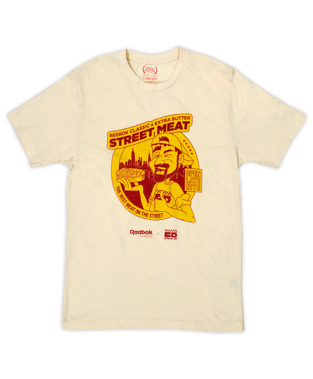 Extra Butter: Street Meat Tee (Tan)