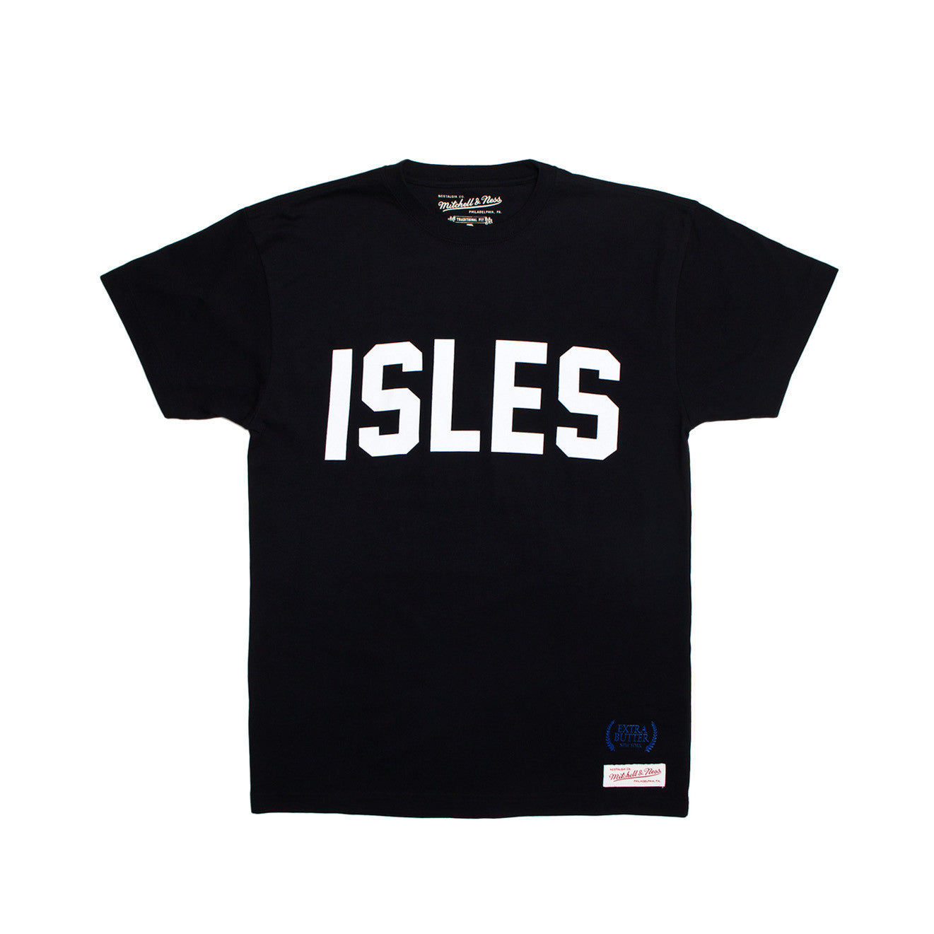 Extra Butter x New York Islanders x Mitchell & Ness Tee - Black