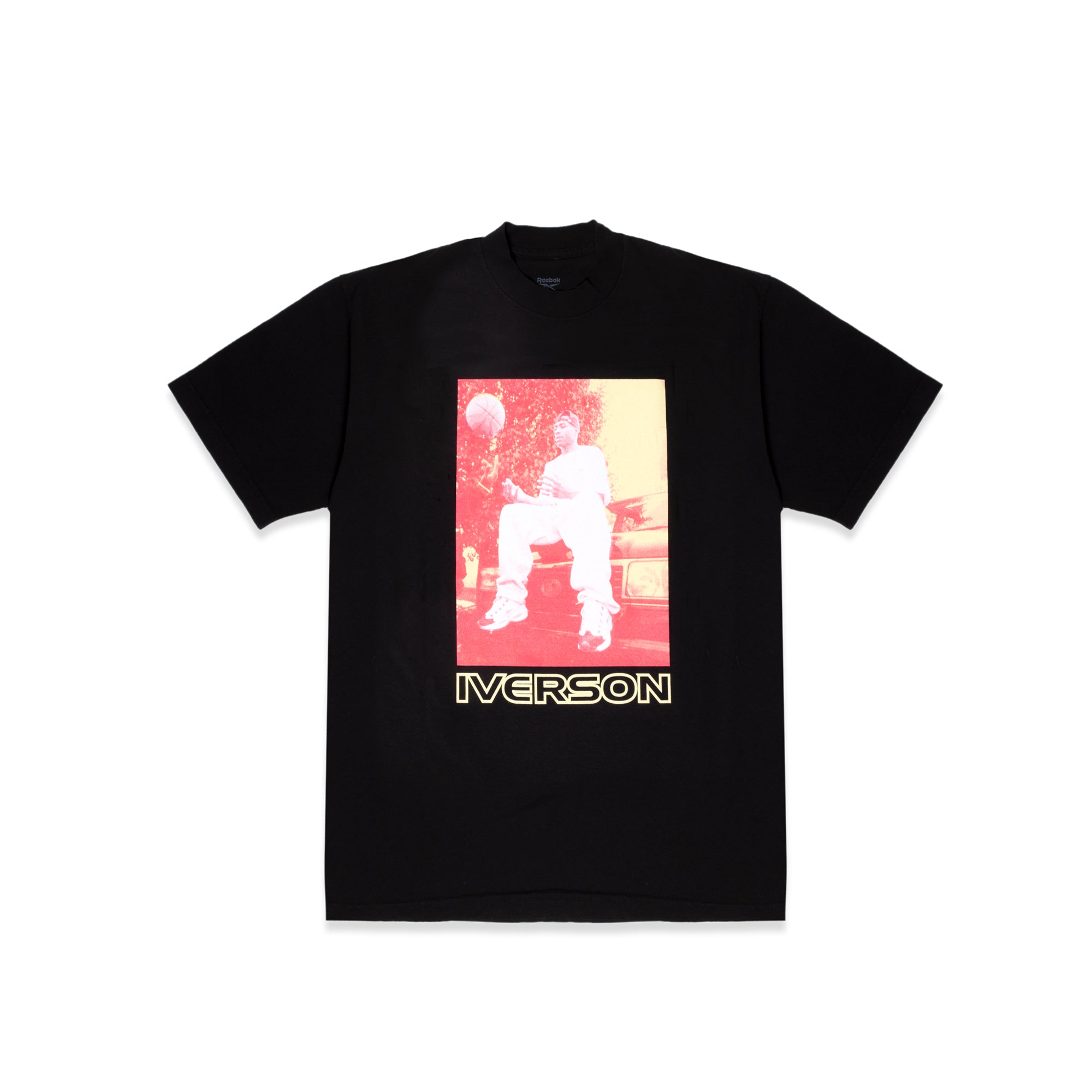 Reebok Allen Iverson Hot Colors T-Shirt in Black