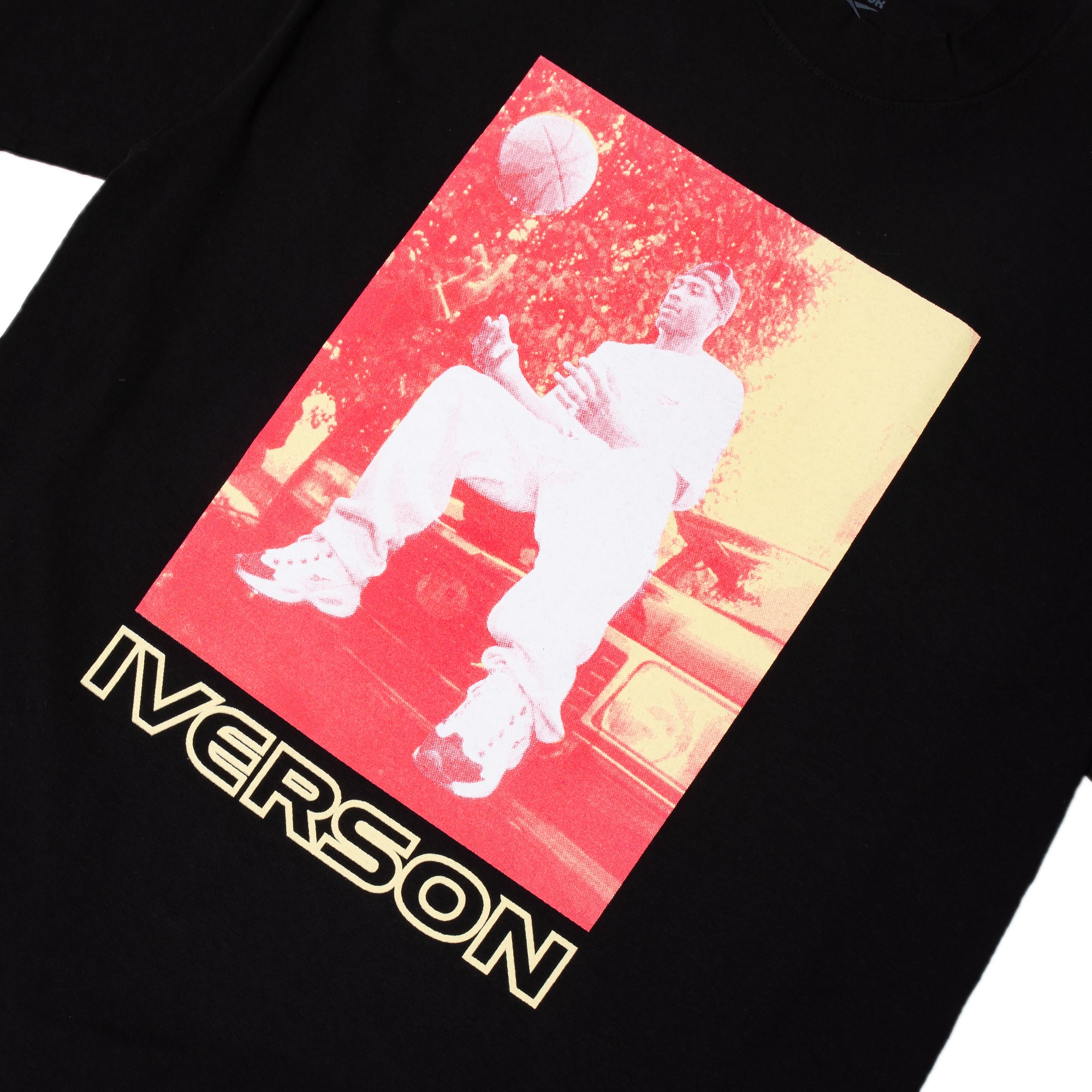 Reebok Allen Iverson Hot Colors T-Shirt in Black