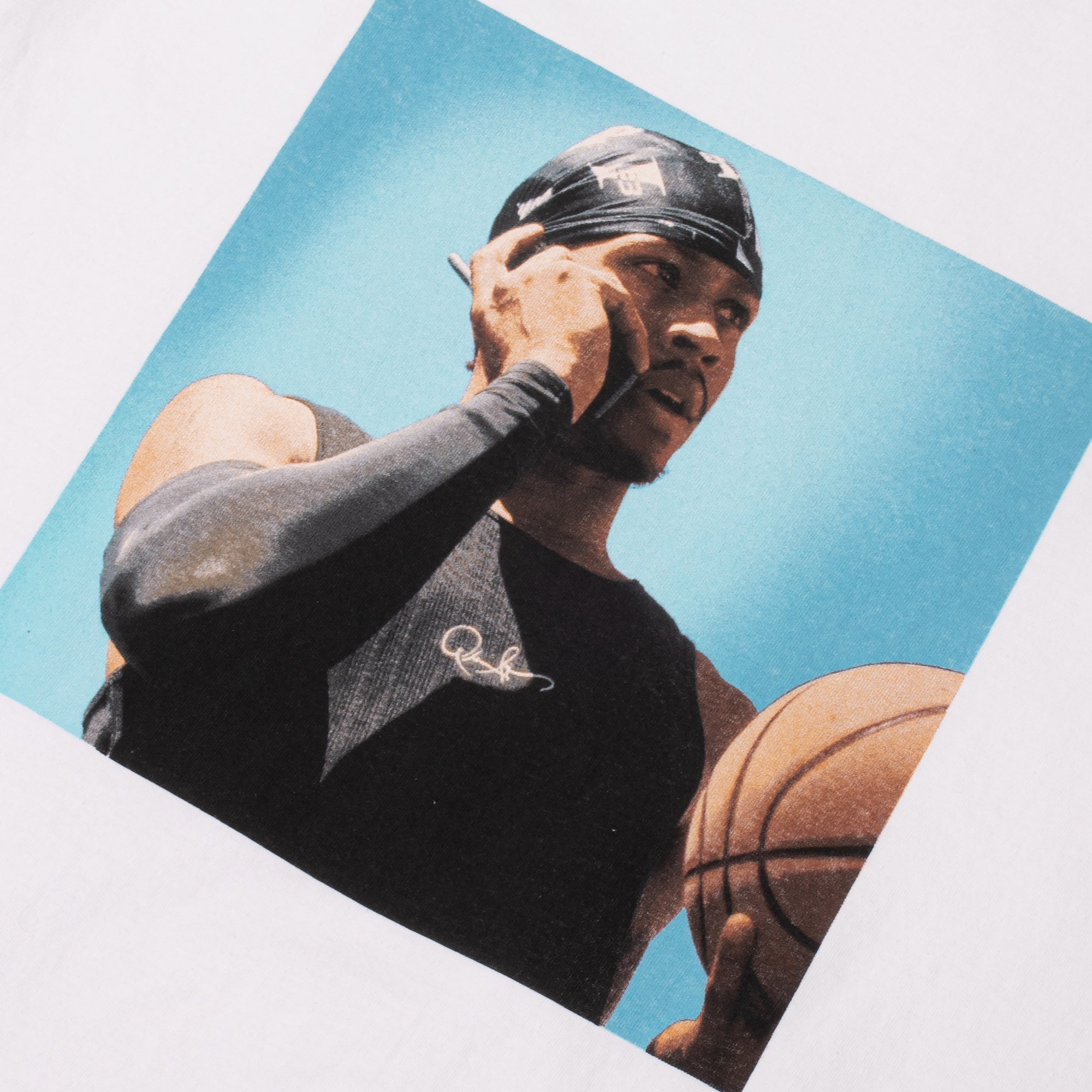 Reebok Men's Allen Iverson Phone & Ball T-Shirt