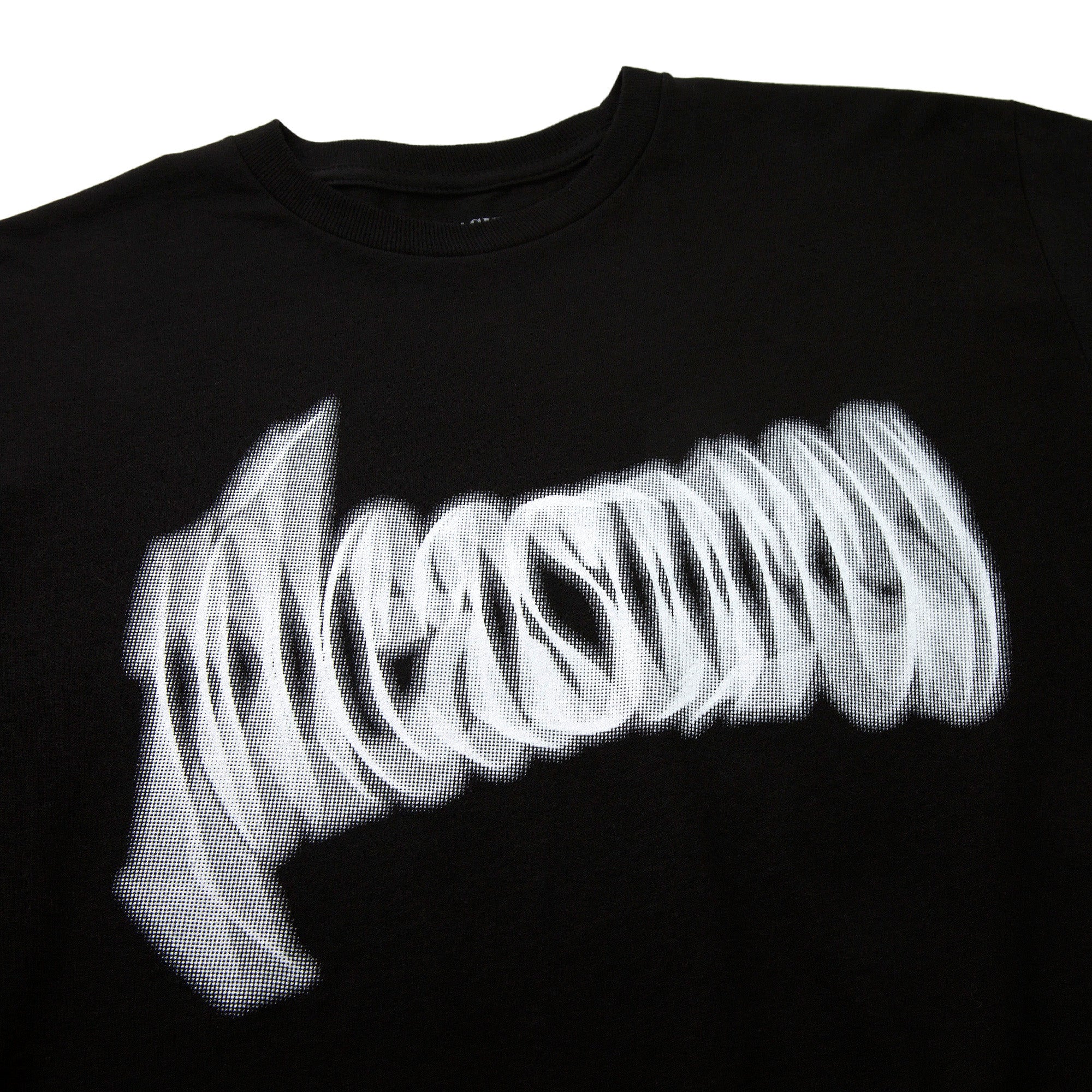 Pleasures Blur Logo Tee - Black