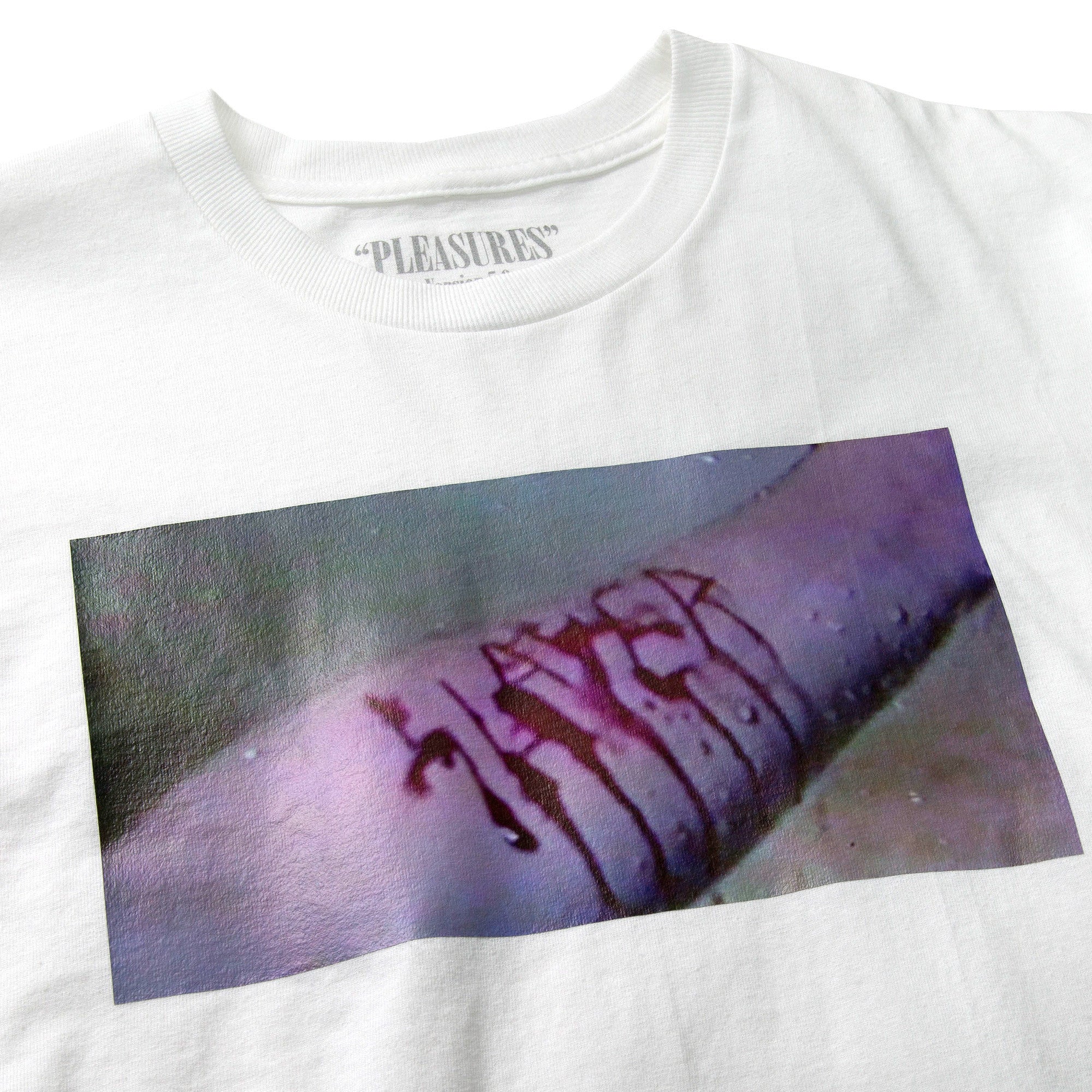 Pleasures Blood Tee - White