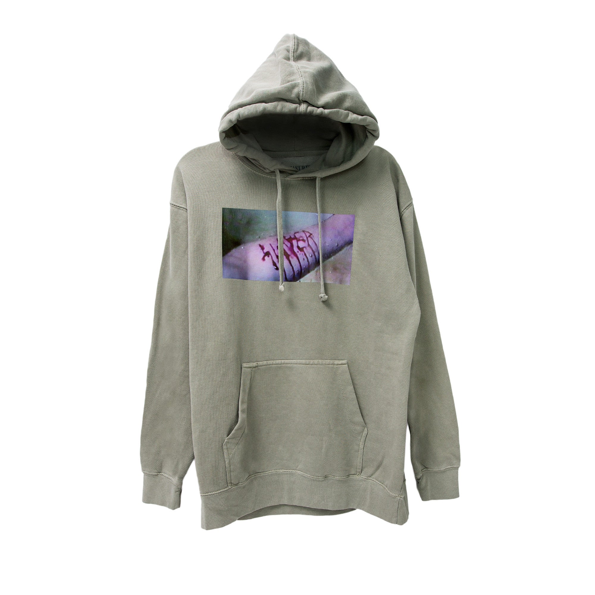 Pleasures Blood Hoody - Olive