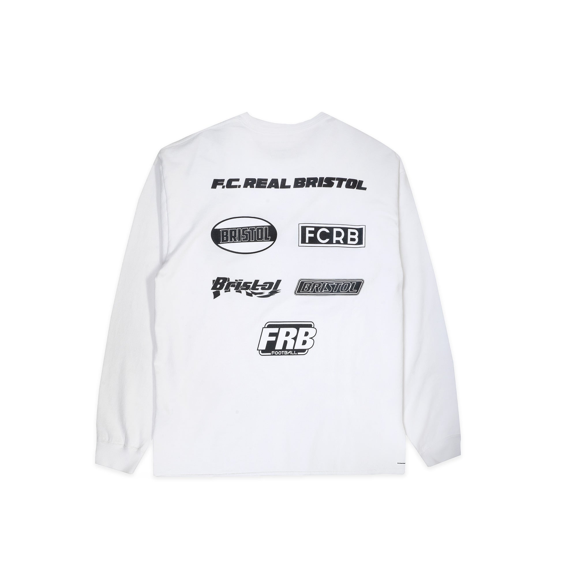 FC Real Bristol Mens Multi Logo LS Tee