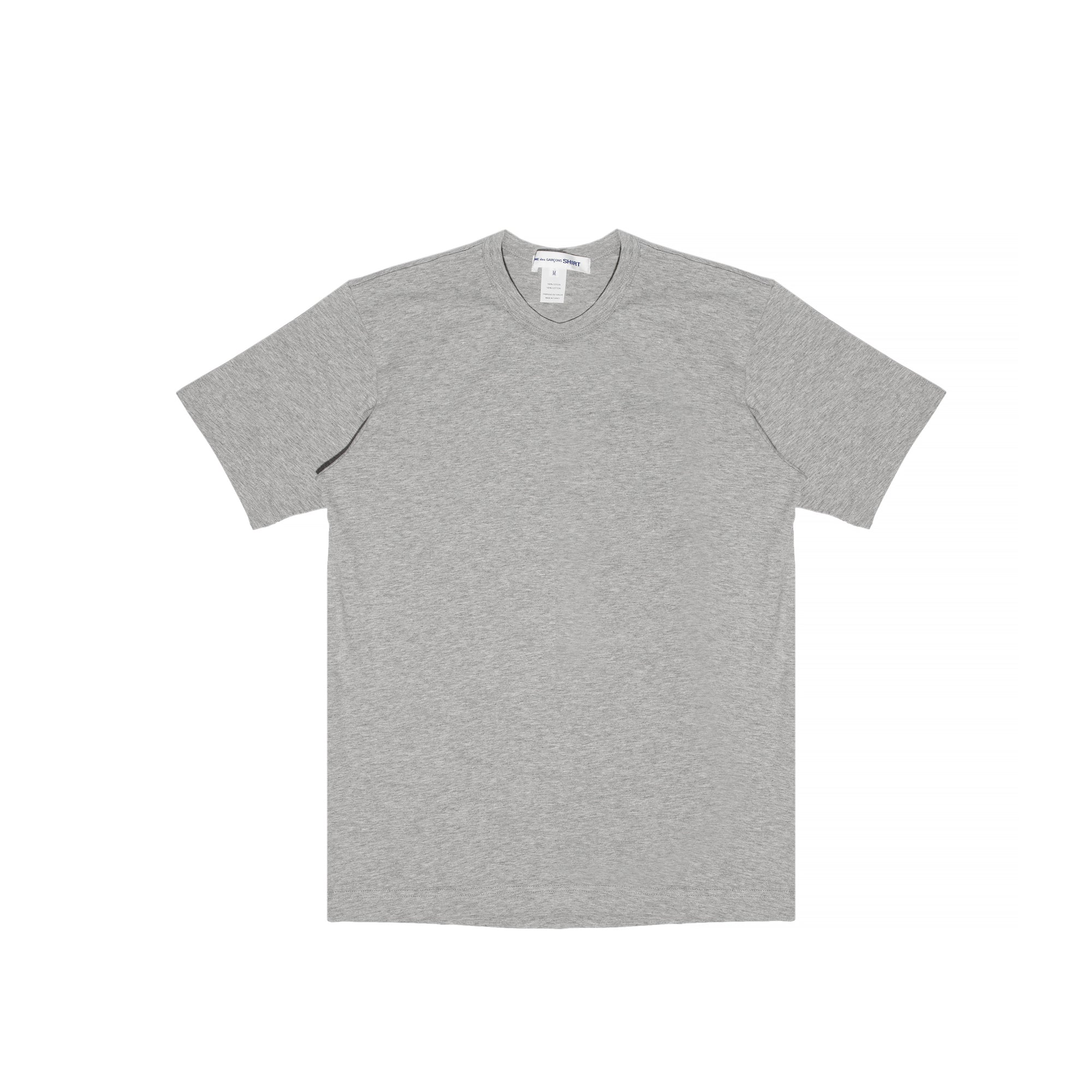 Comme Des Garcons Shirt Mens Back Print SS Tee Grey