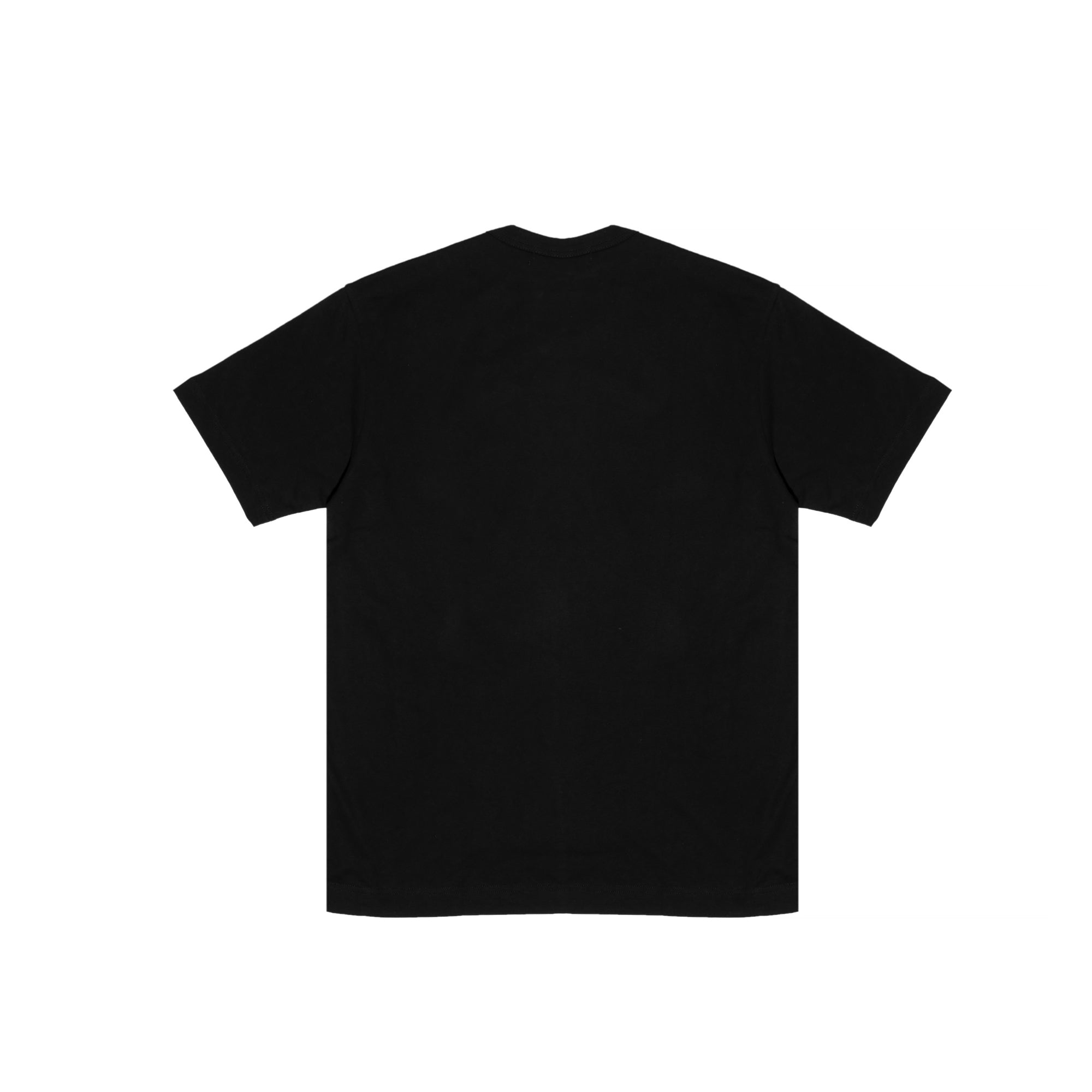 CDG Shirt Mens Oversized Logo SS Tee Black