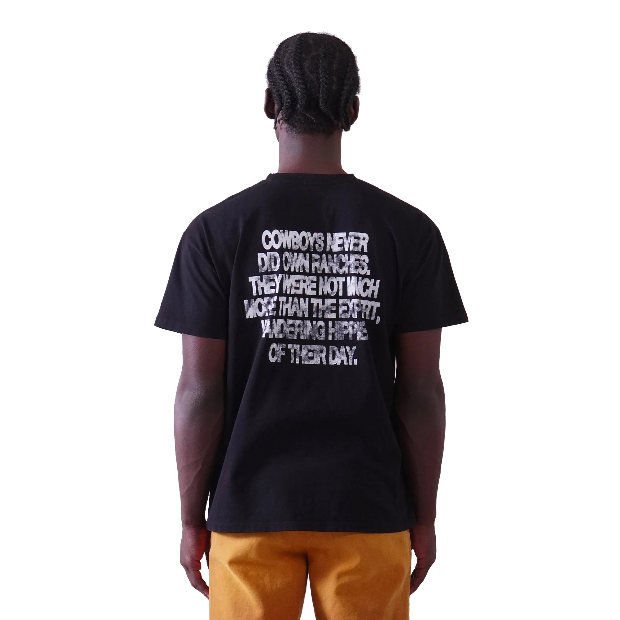 One of These Days Mens Cowboy Hippies SS T Shirt