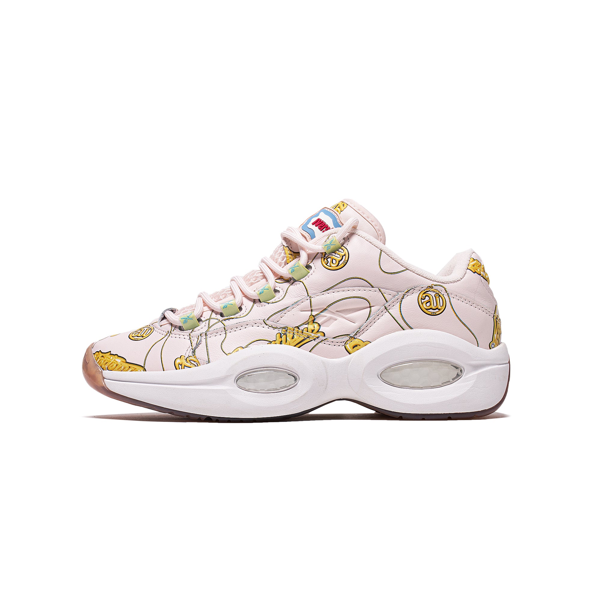 Reebok x BBC Men Question Low 'Name Chains' Shoes