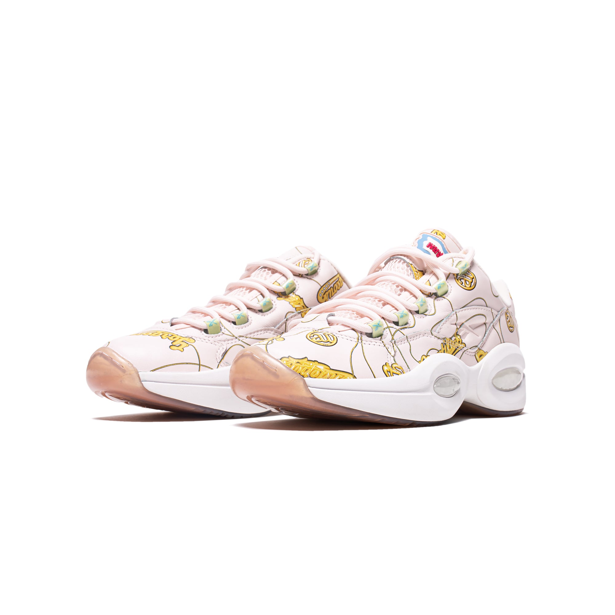 Reebok x BBC Men Question Low 'Name Chains' Shoes