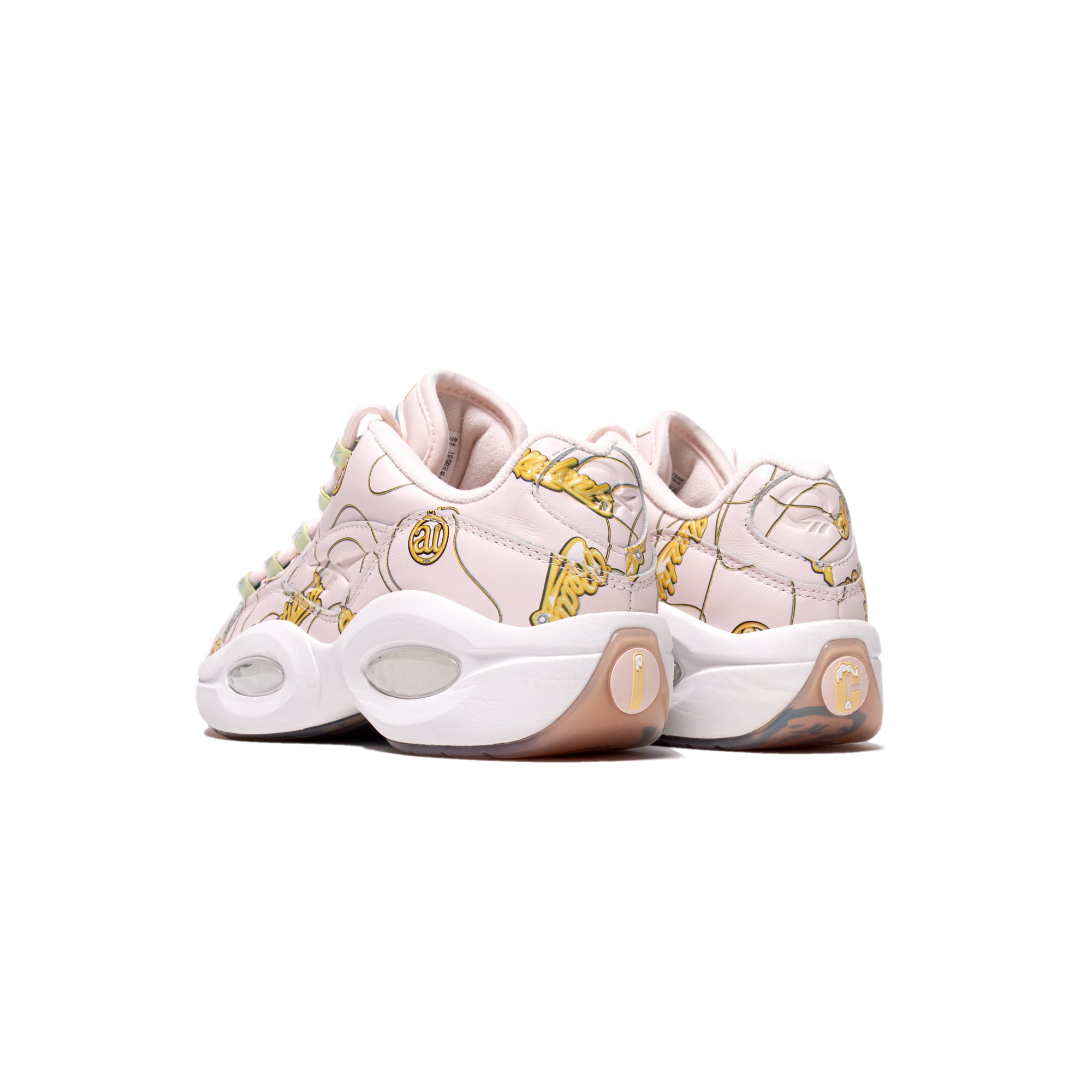 Reebok x BBC Men Question Low 'Name Chains' Shoes