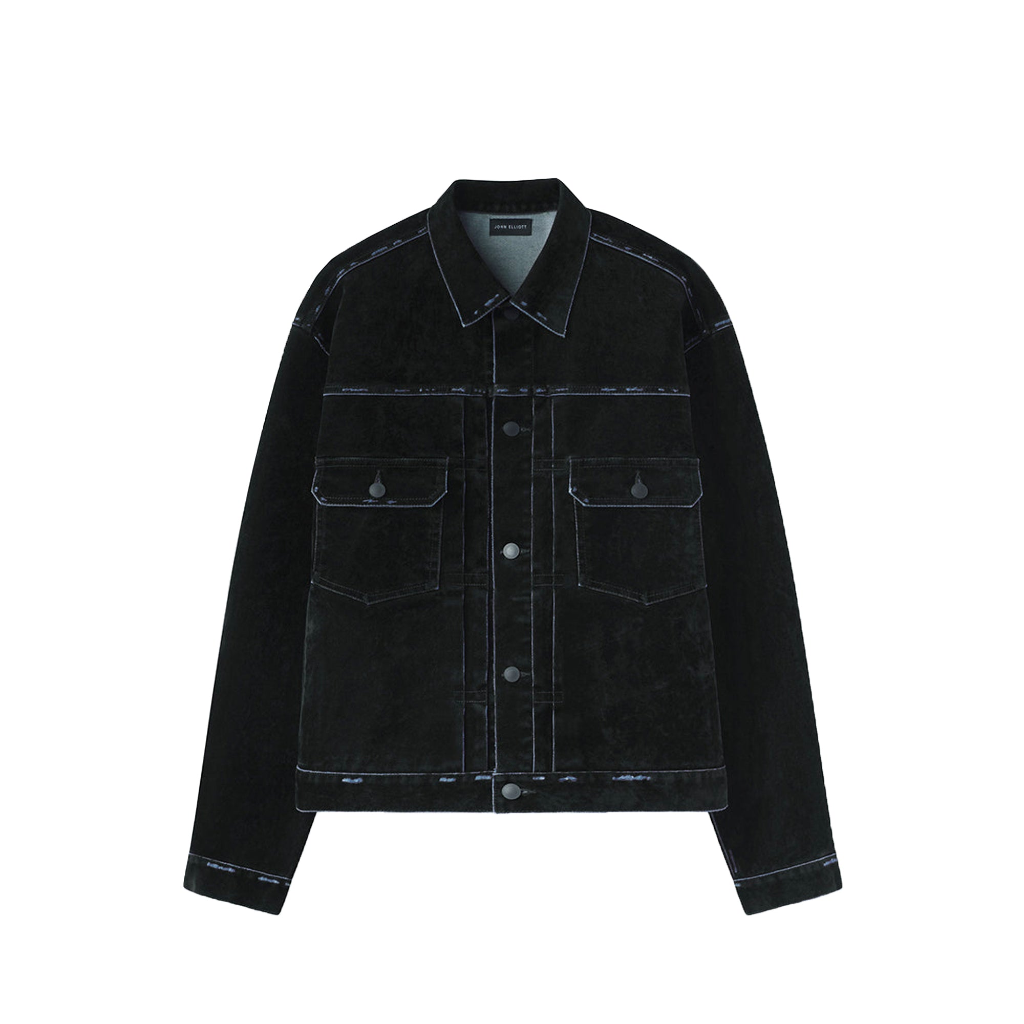 John Elliott Mens Thumper Jacket Crush Flock