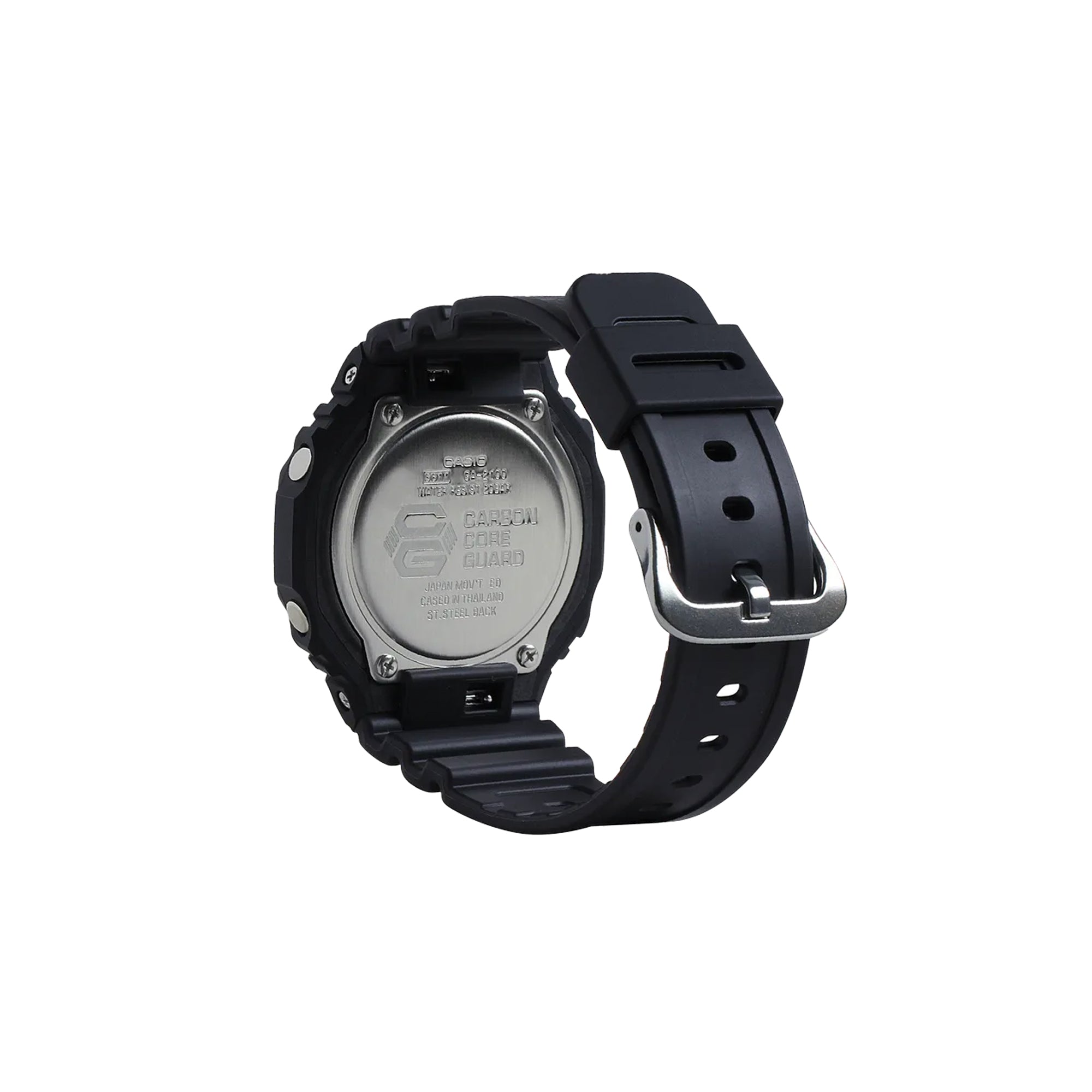 G-Shock GA2100-1A4 Watch 'Black/Orange'