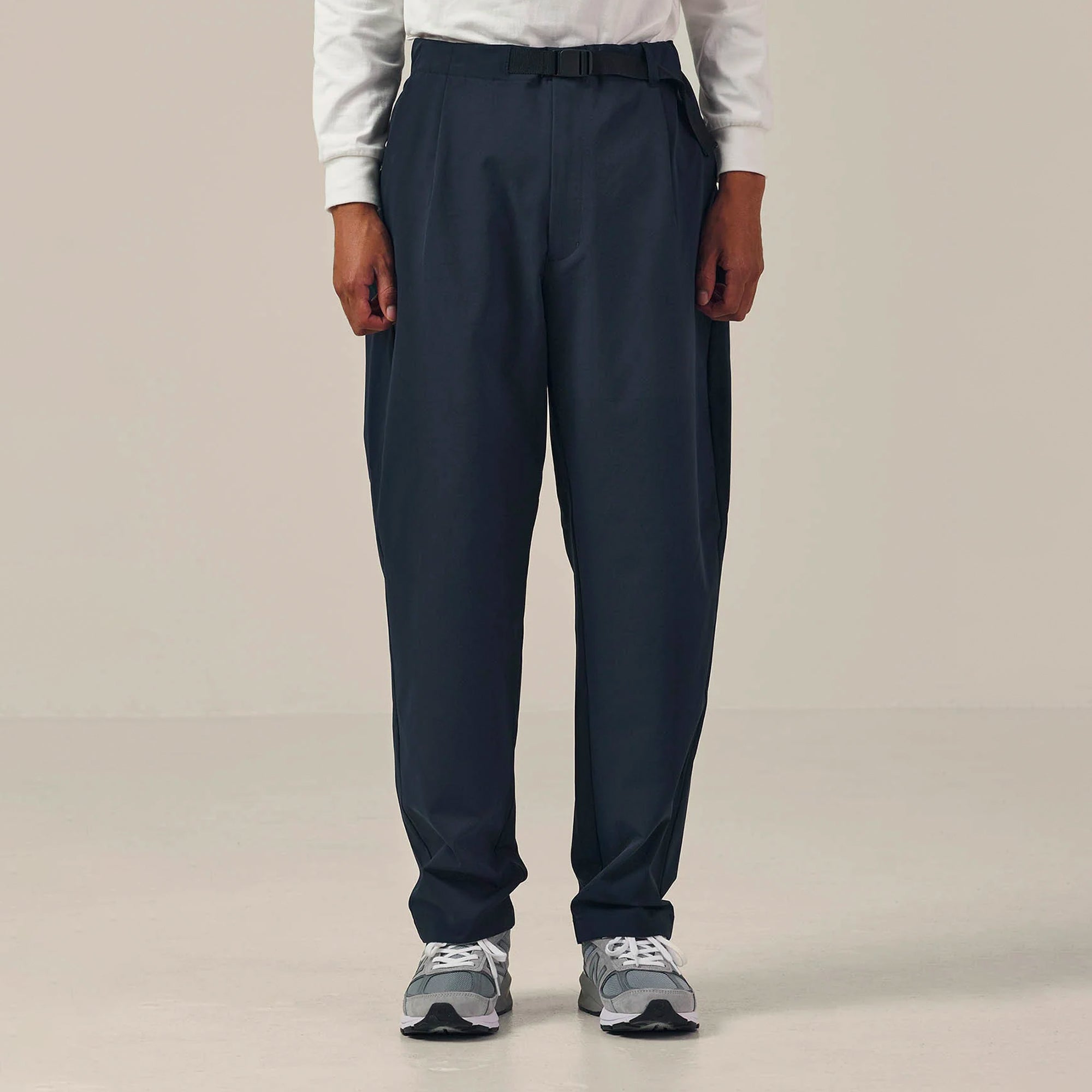Goldwin Mens One Tuck Tapered Ankle Pants