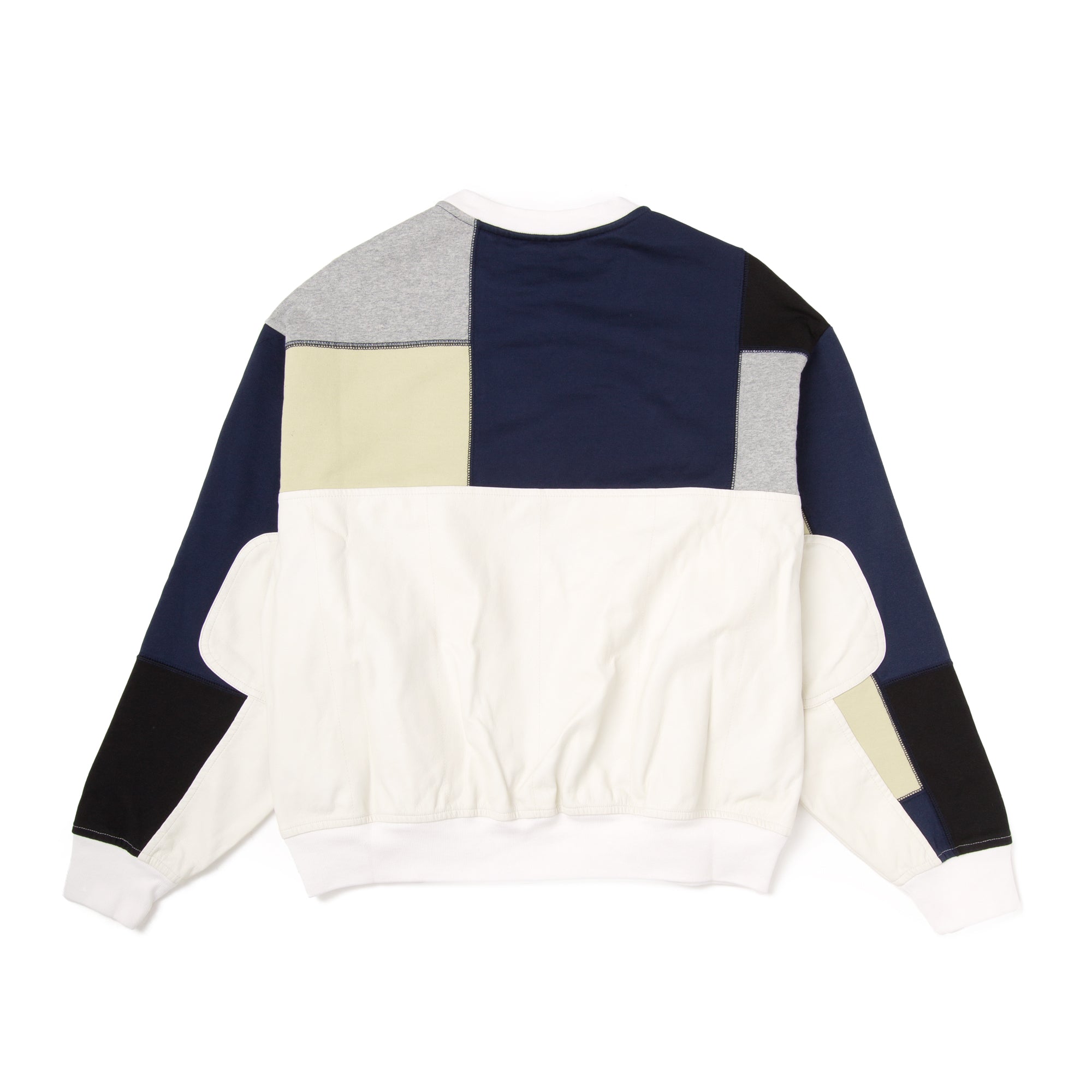 GR-Uniforma Mens Patchwork Panel Sweatshirt