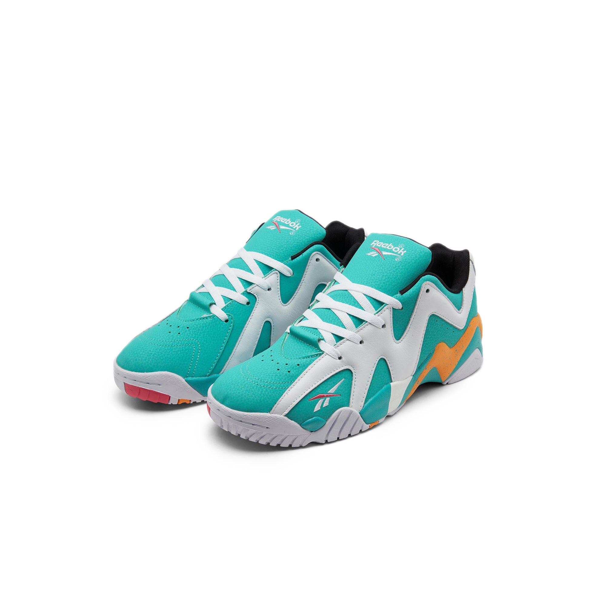 Reebok Mens Kamikaze II Low Shoes 'Spearmint'