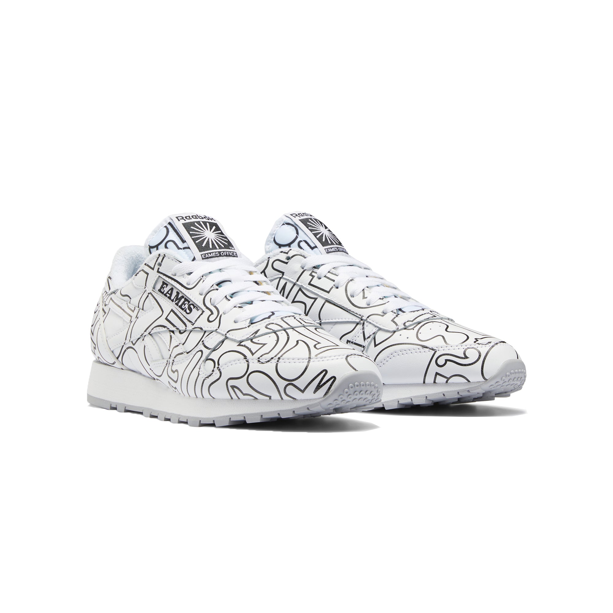 Reebok X Eames Mens Classic Leather Shoes White