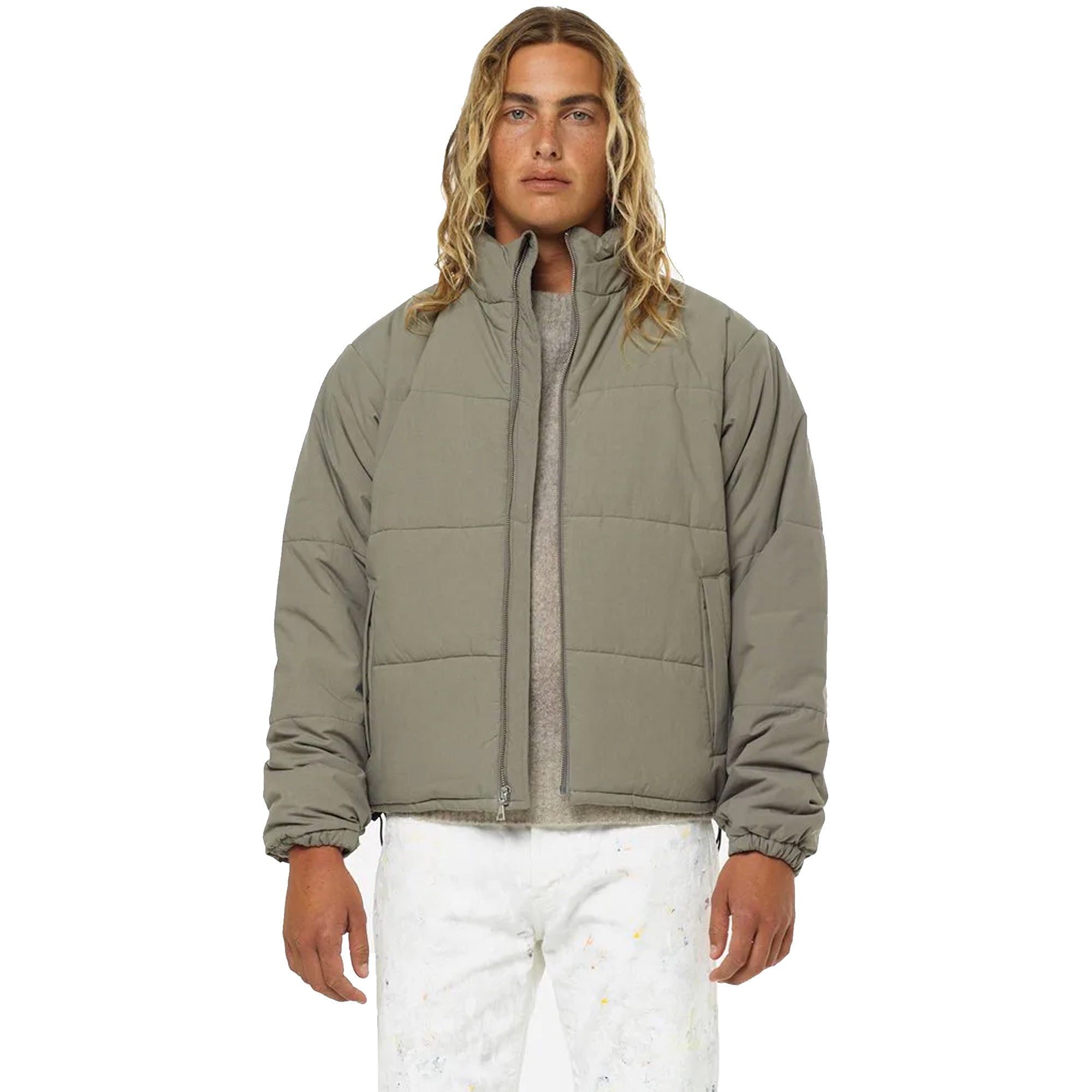 John Elliot Mens Pico Puffer Jacket 'Sage'