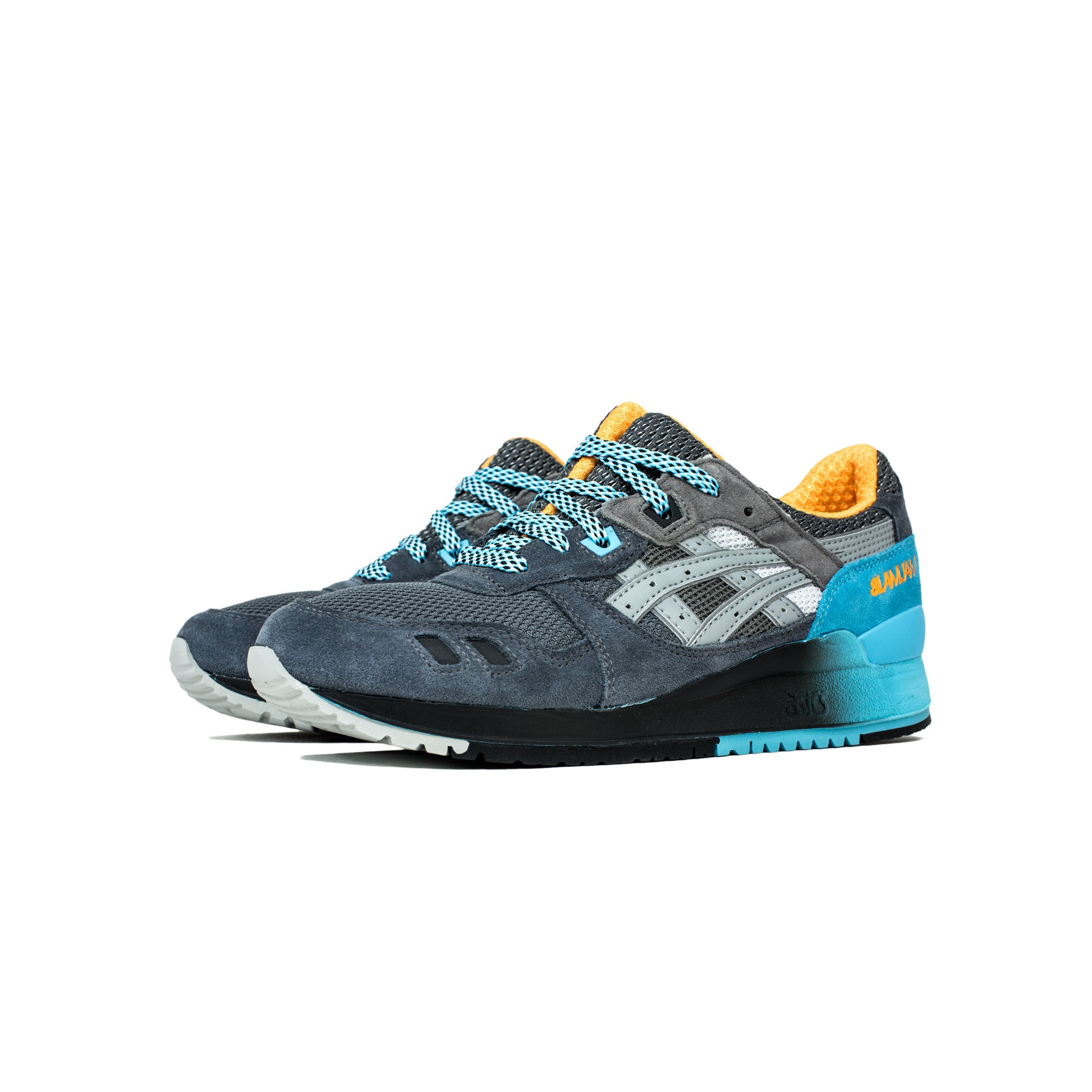 Asics x Slam Jam Men's Gel Lyte III "6th Parallel" - Grey